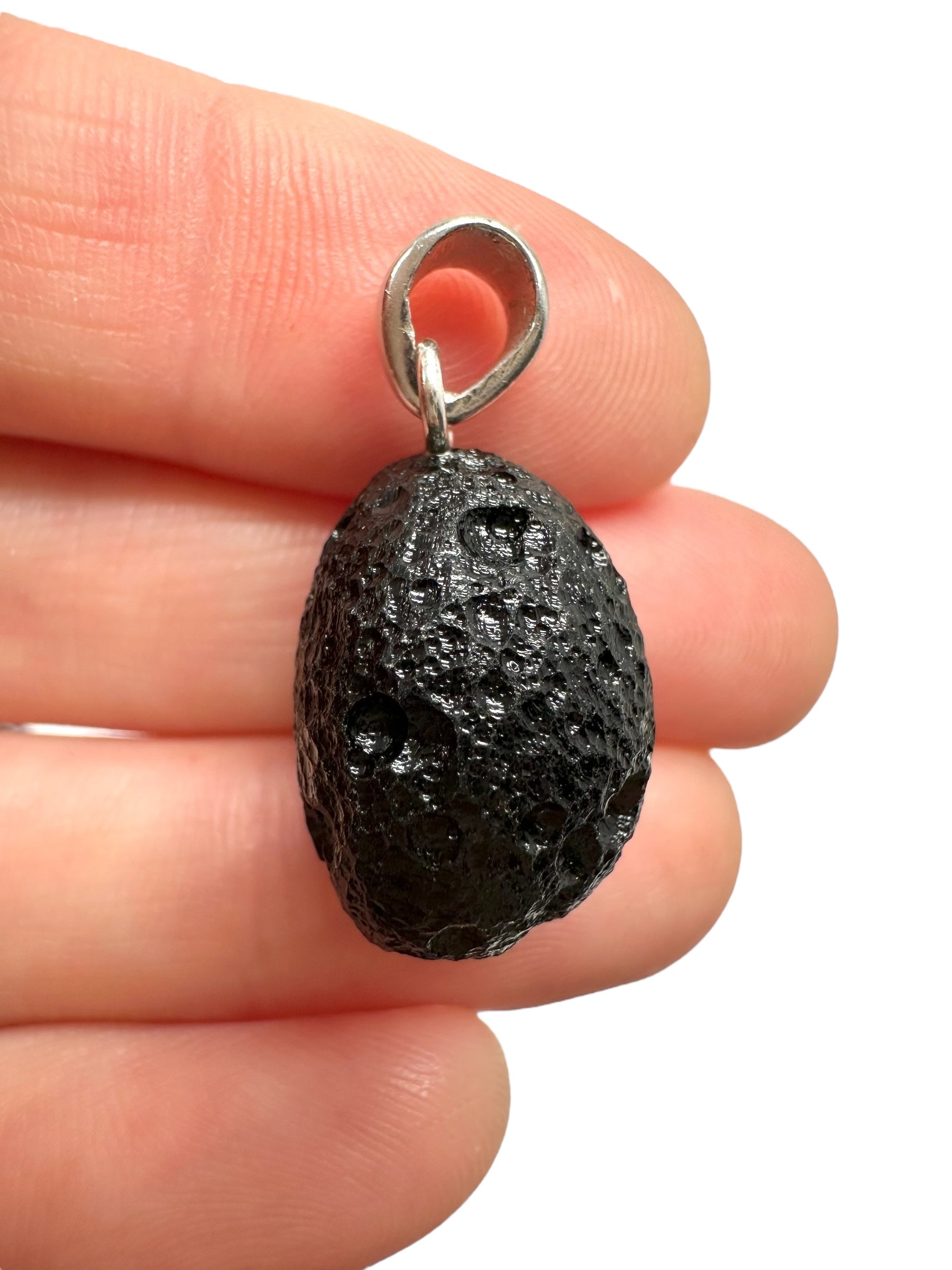 Silver indochinite pendant 4,7g - SP/I012