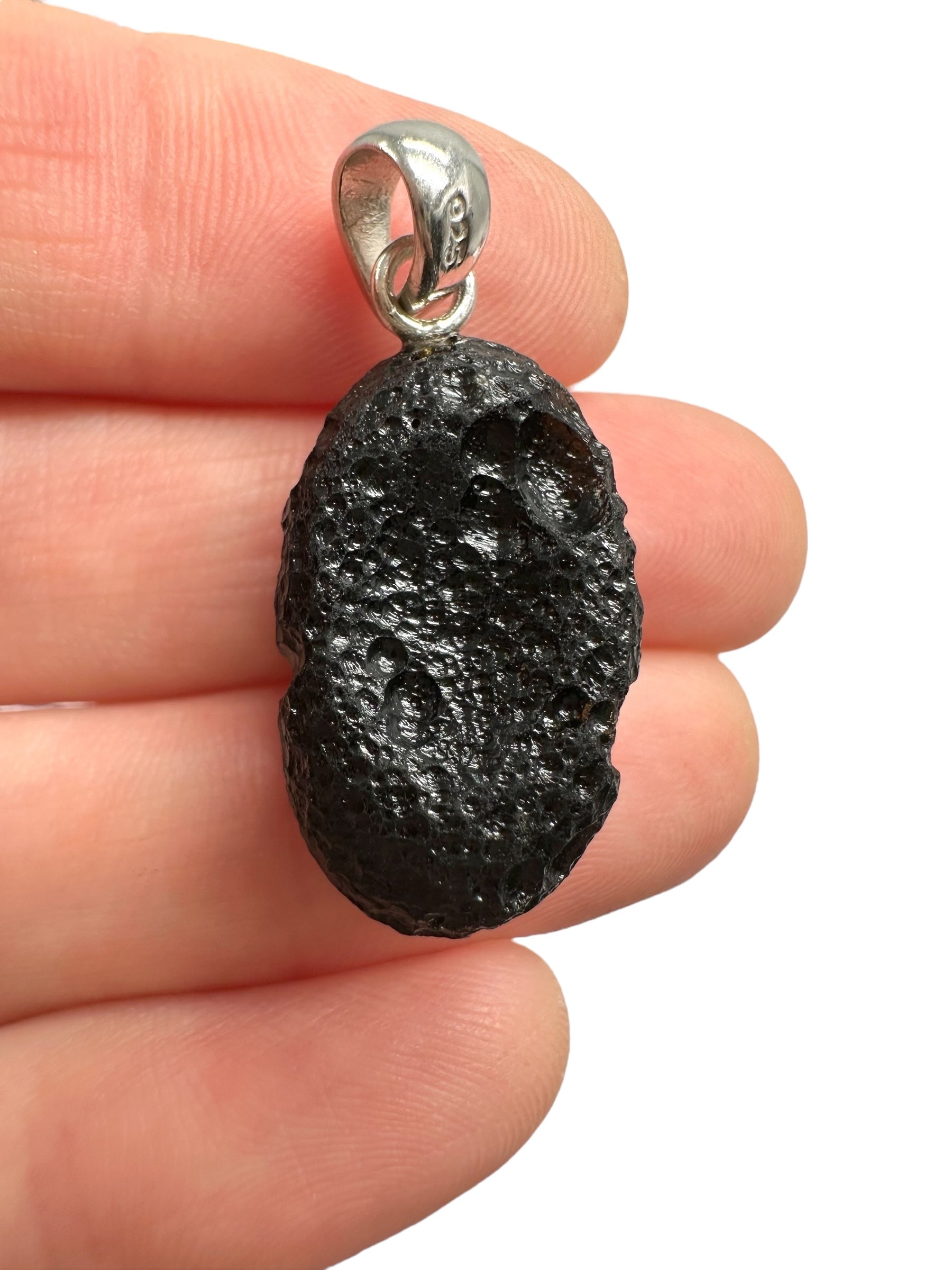 Silver indochinite pendant 3,8g - SP/I015