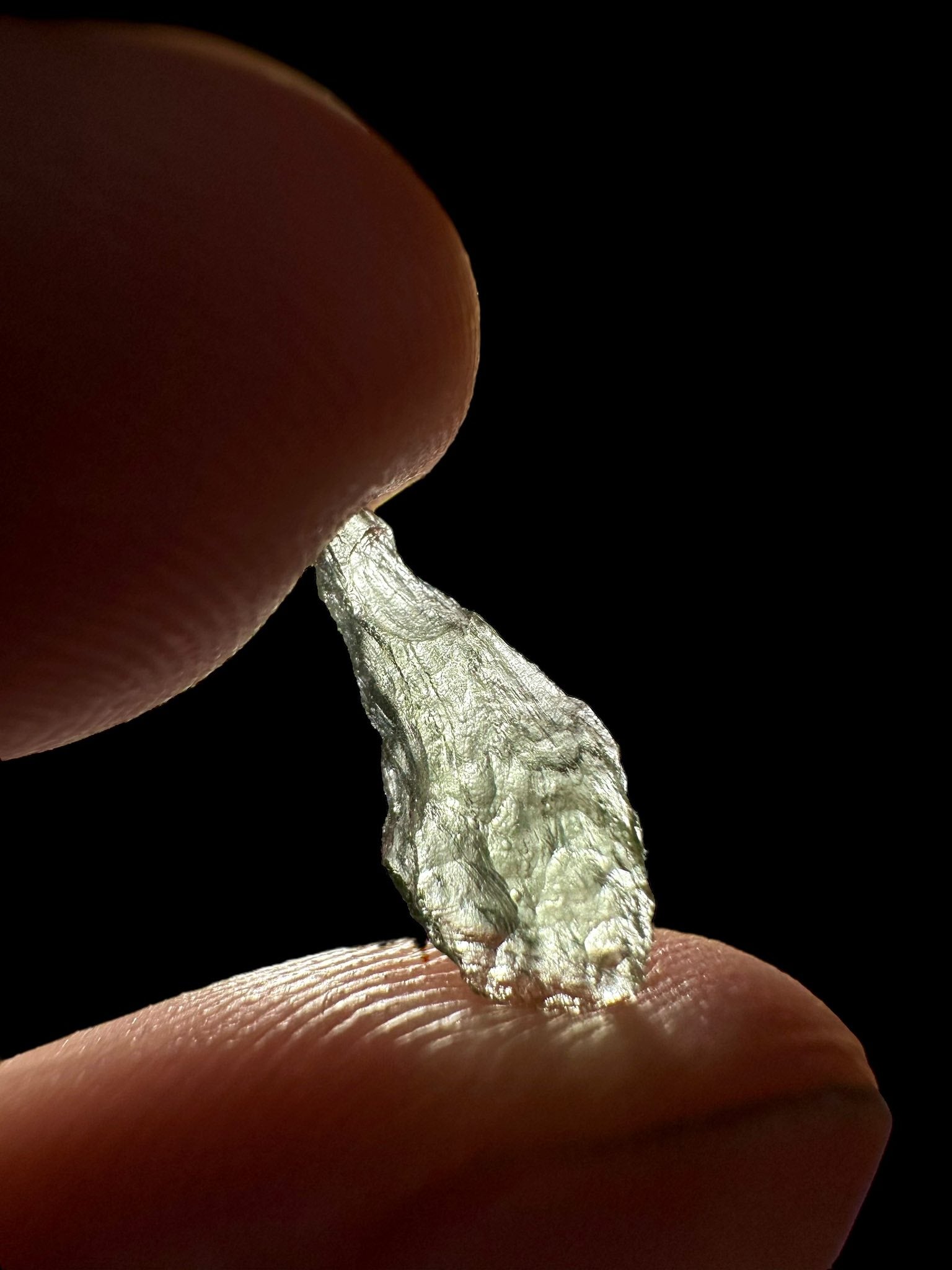 Moldavite – Chlum nad Malsi – 0,1g - OVL084