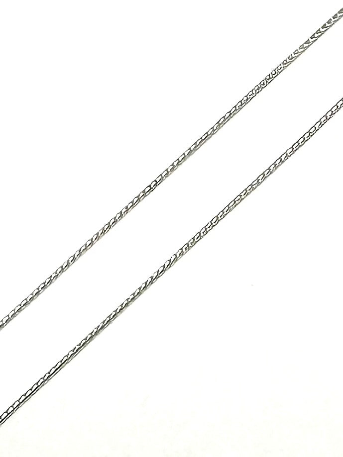 Silver chain 50 cm, width 0,6mm, Ag 925/1000