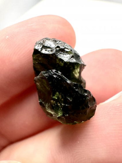 Moldavite Grezza – Maly Chlum – 2,8g - V130