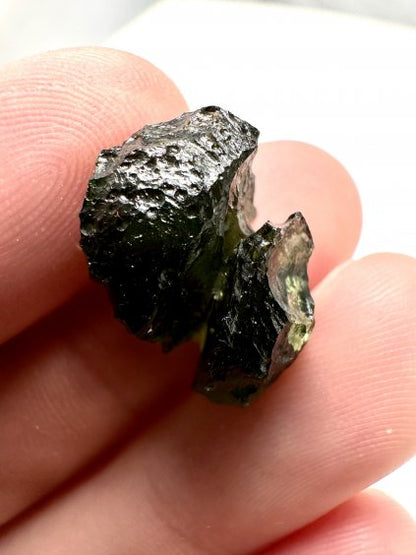 Moldavite Grezza – Maly Chlum – 2,8g - V130