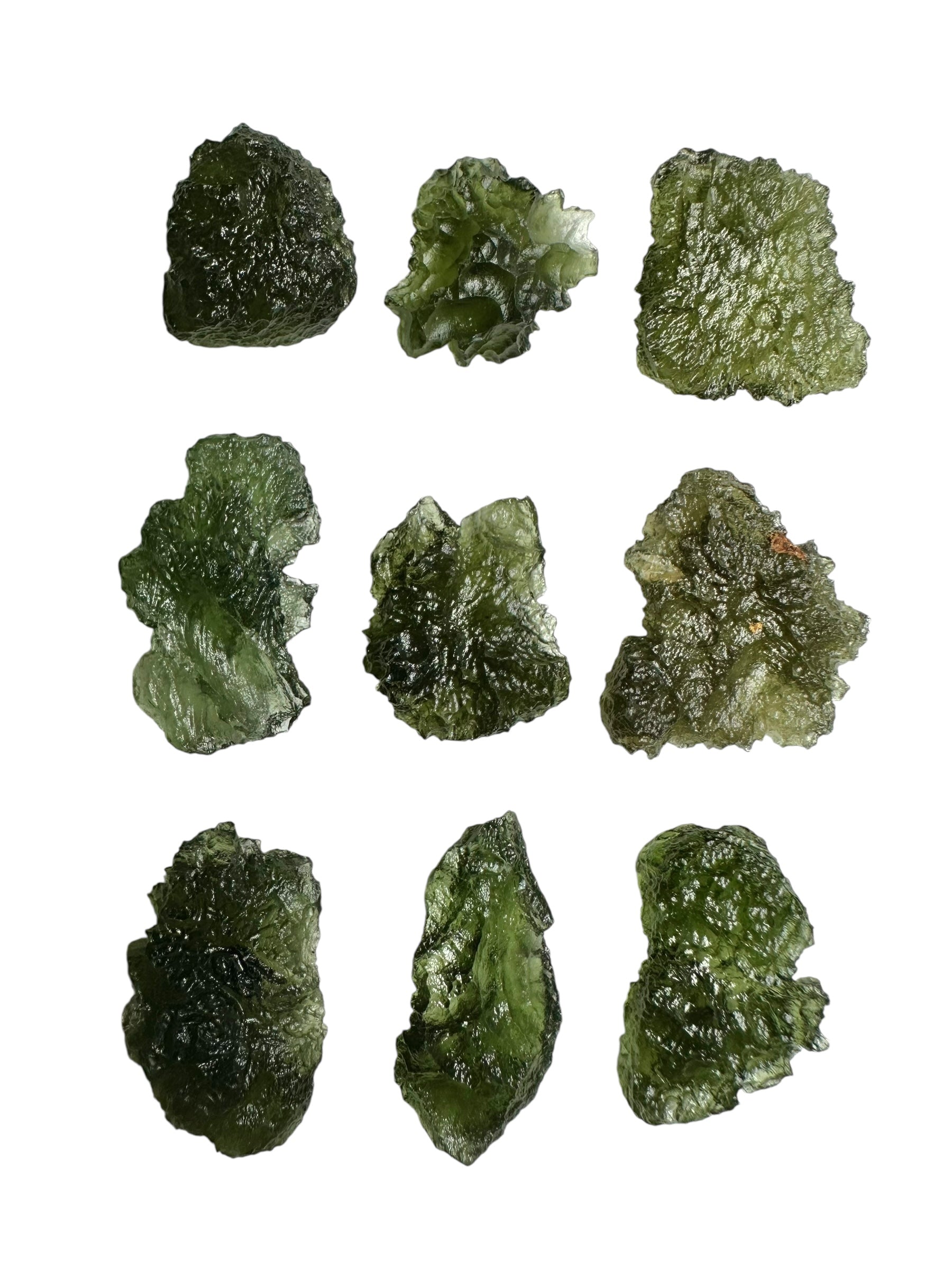 Moldavites from Marouskovo pole – 21,4g