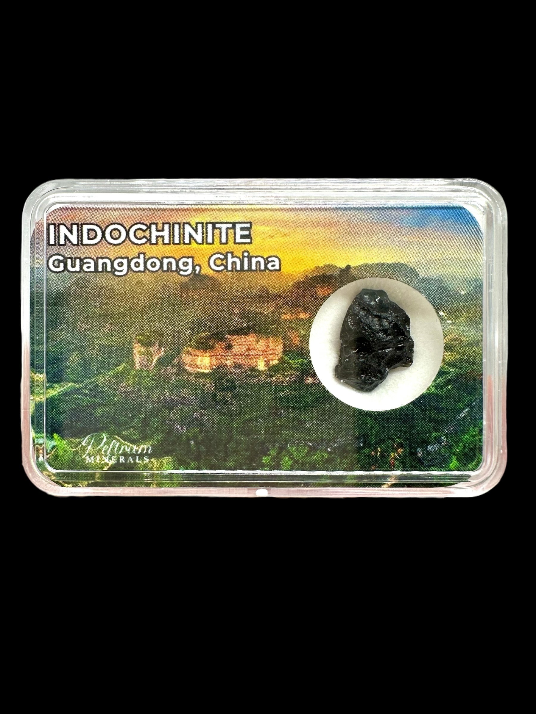 Indochinite in box – Guangdong, China