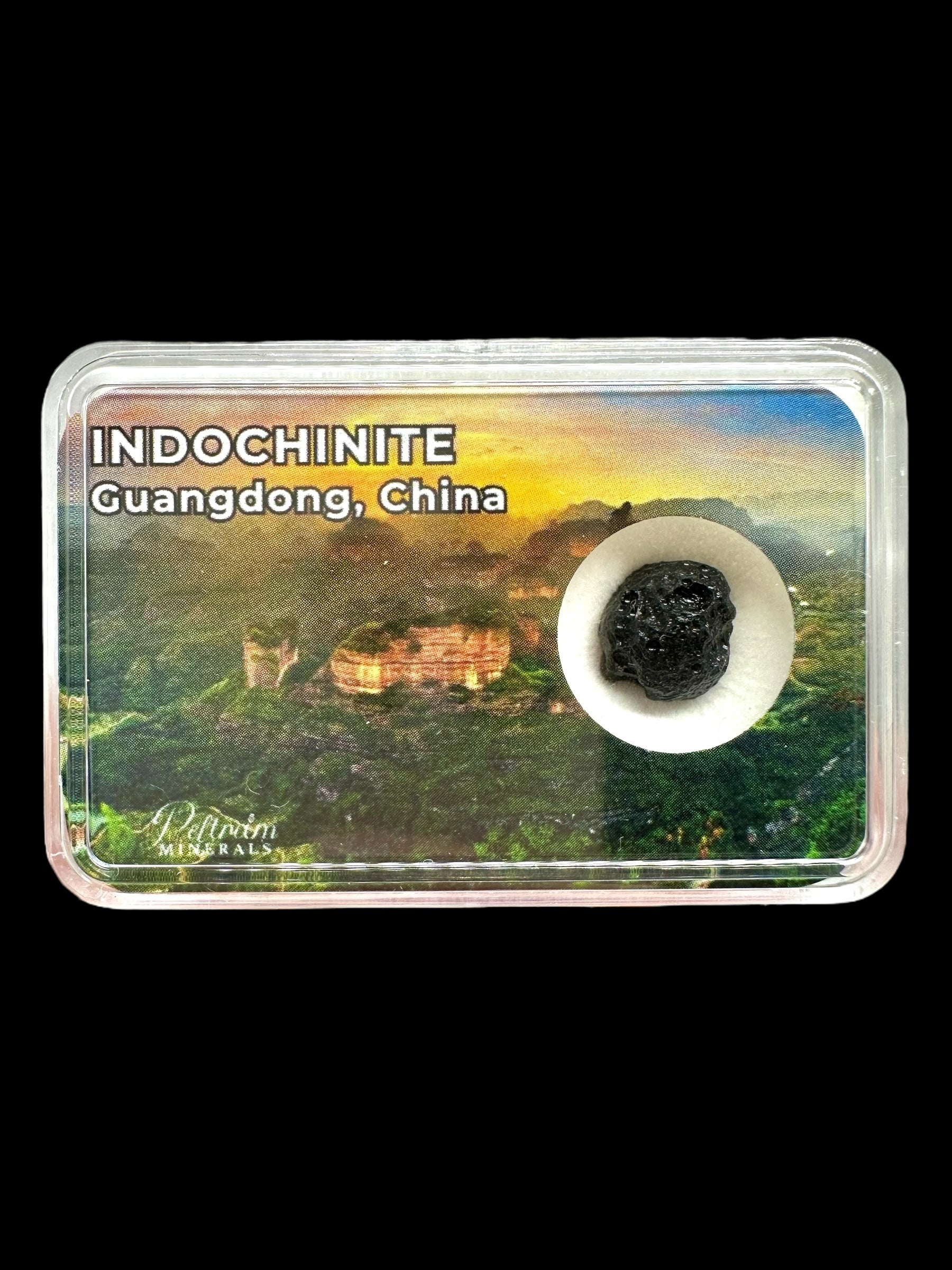 Indochinite in box – Guangdong, China