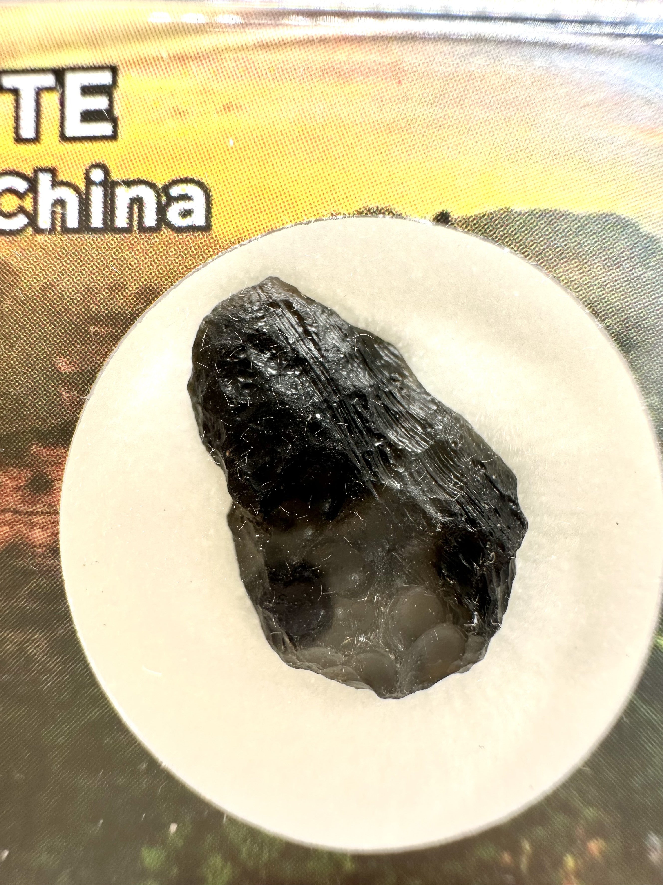 Indochinite in box – Guangdong, China - IN135