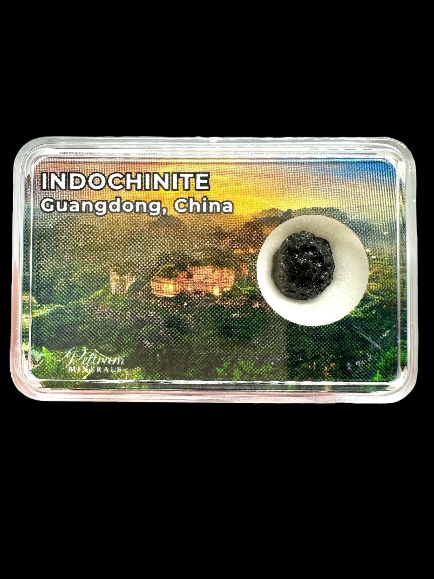 Indochinite in box – Guangdong, China