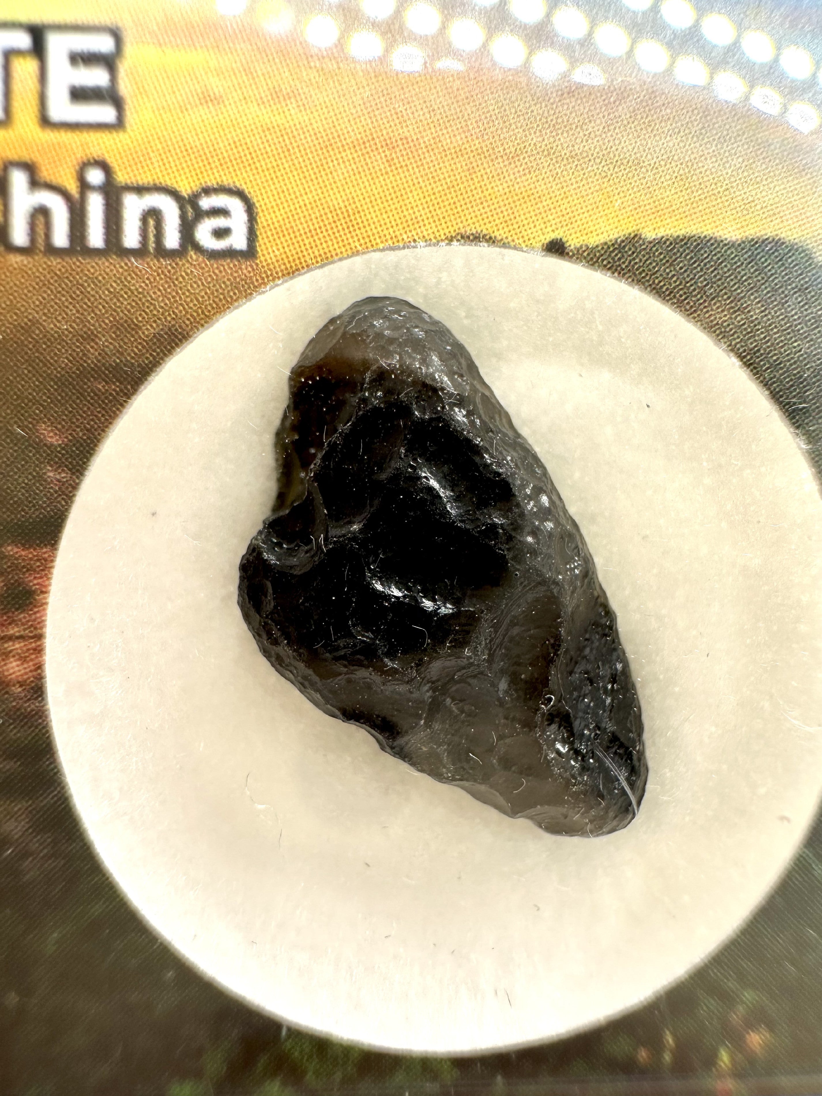 Indochinite in box – Guangdong, China - IN139