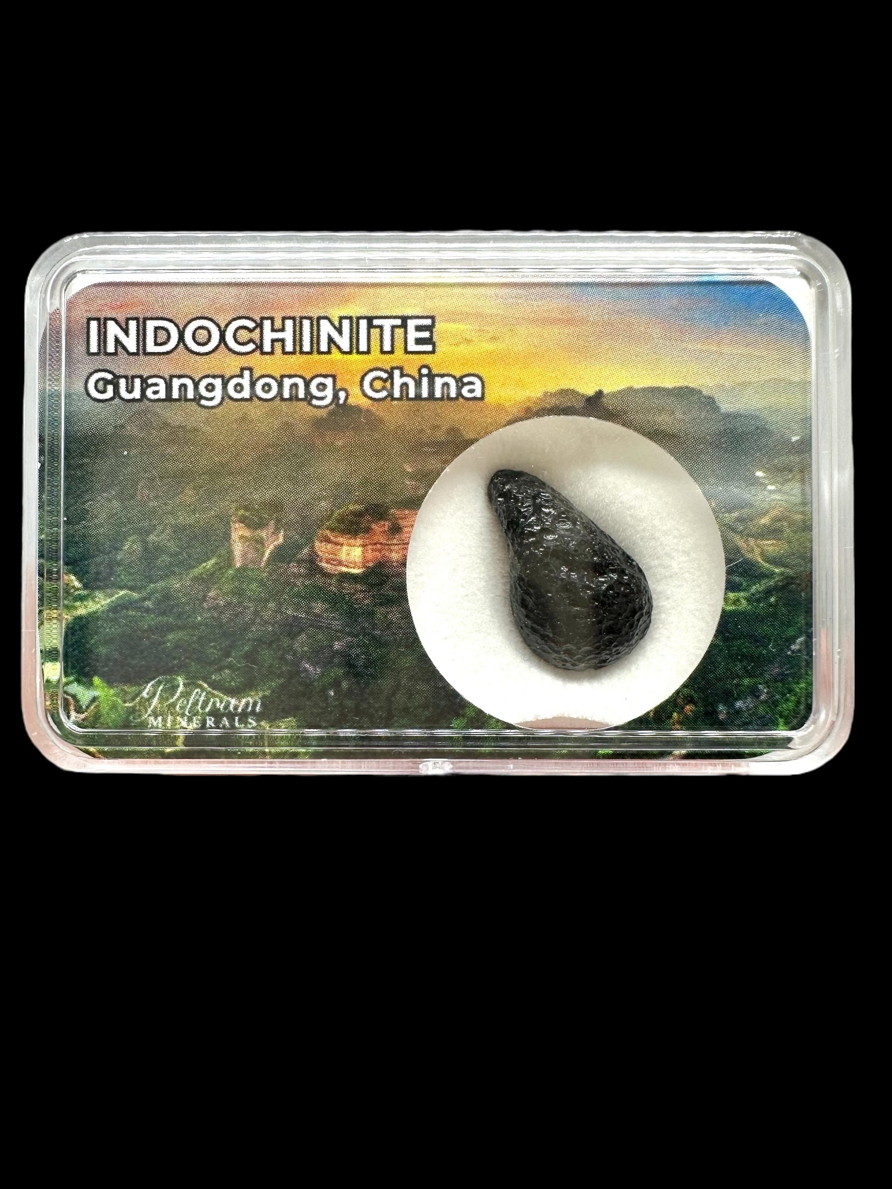 Indochinite in box – Guangdong, China