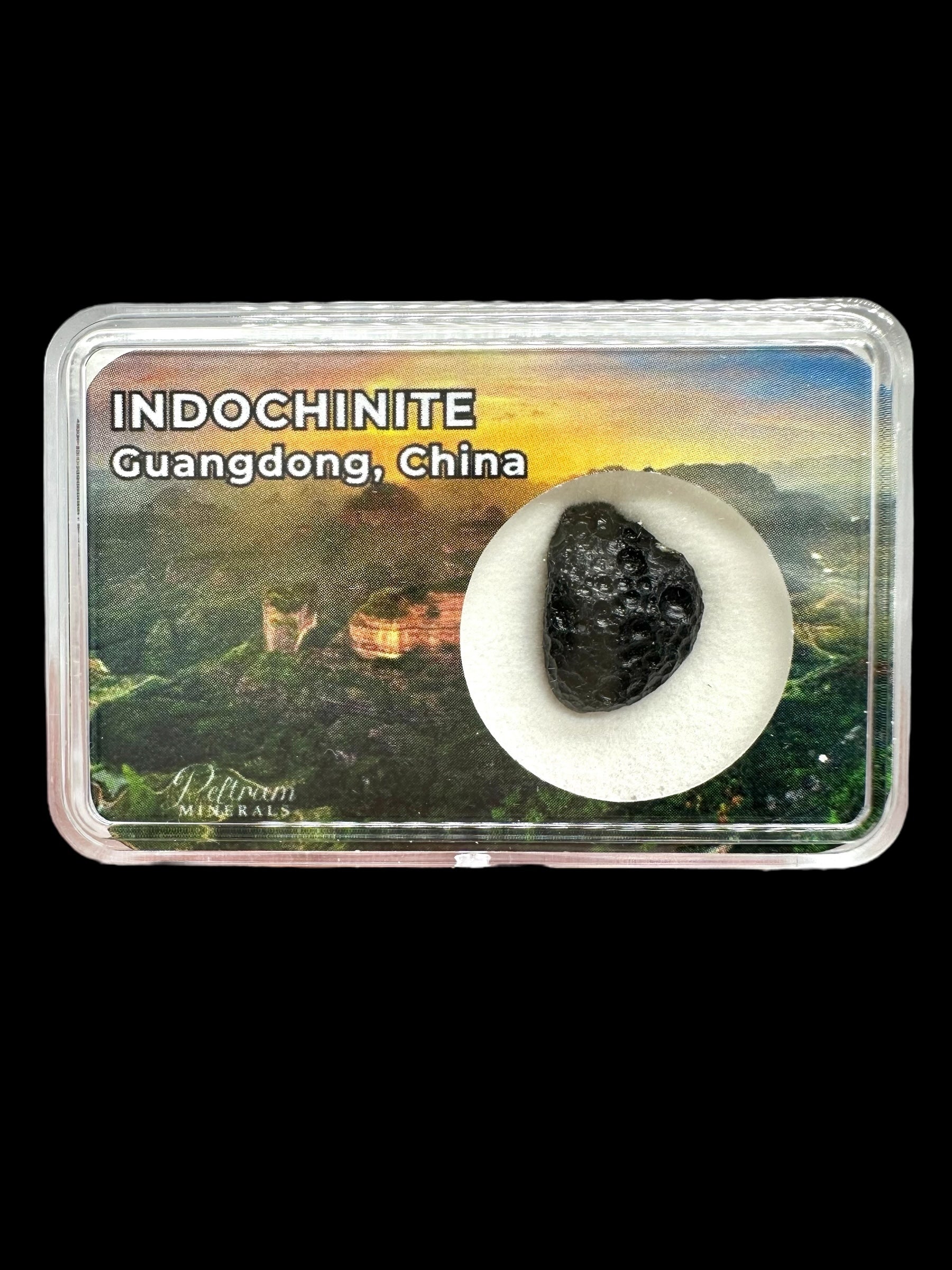 Indochinite in box – Guangdong, China