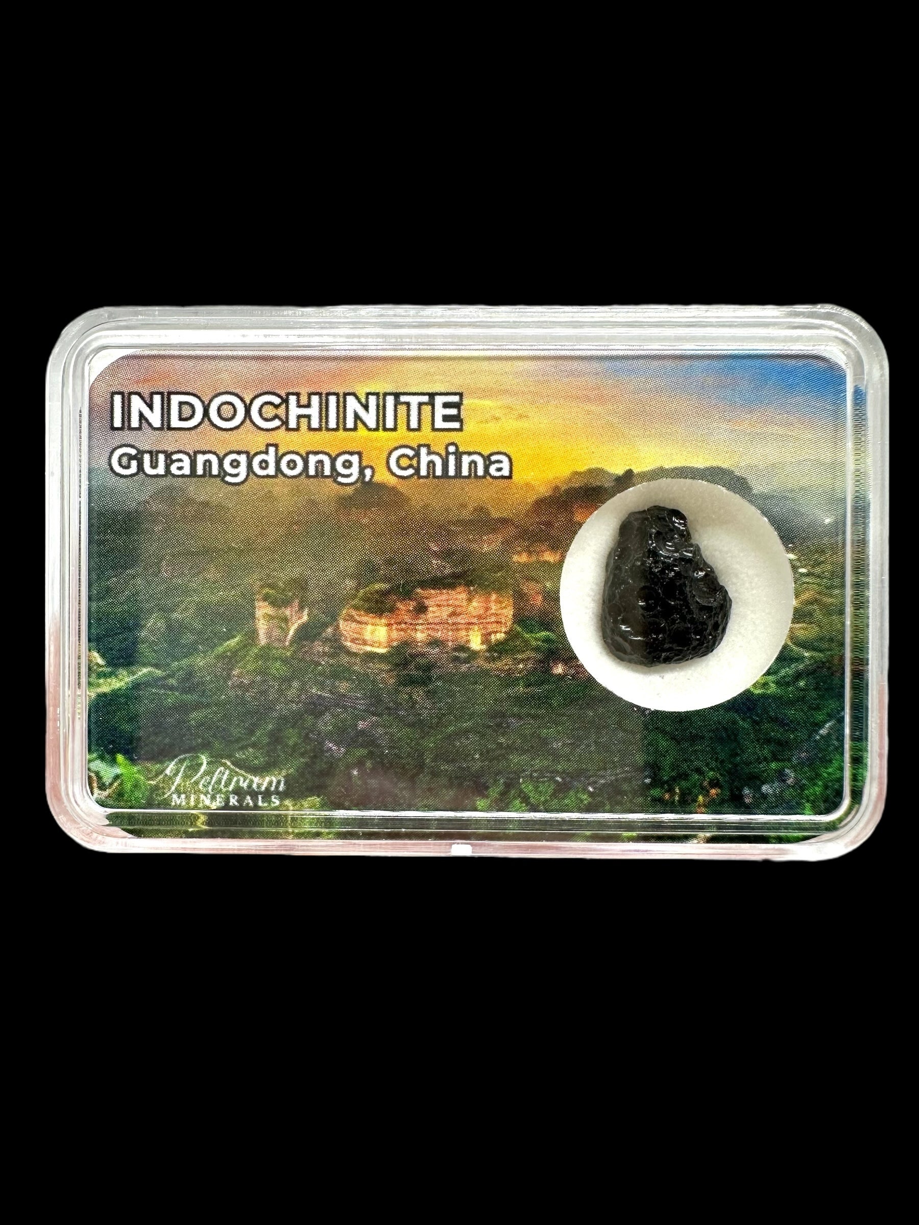 Indochinite in box – Guangdong, China