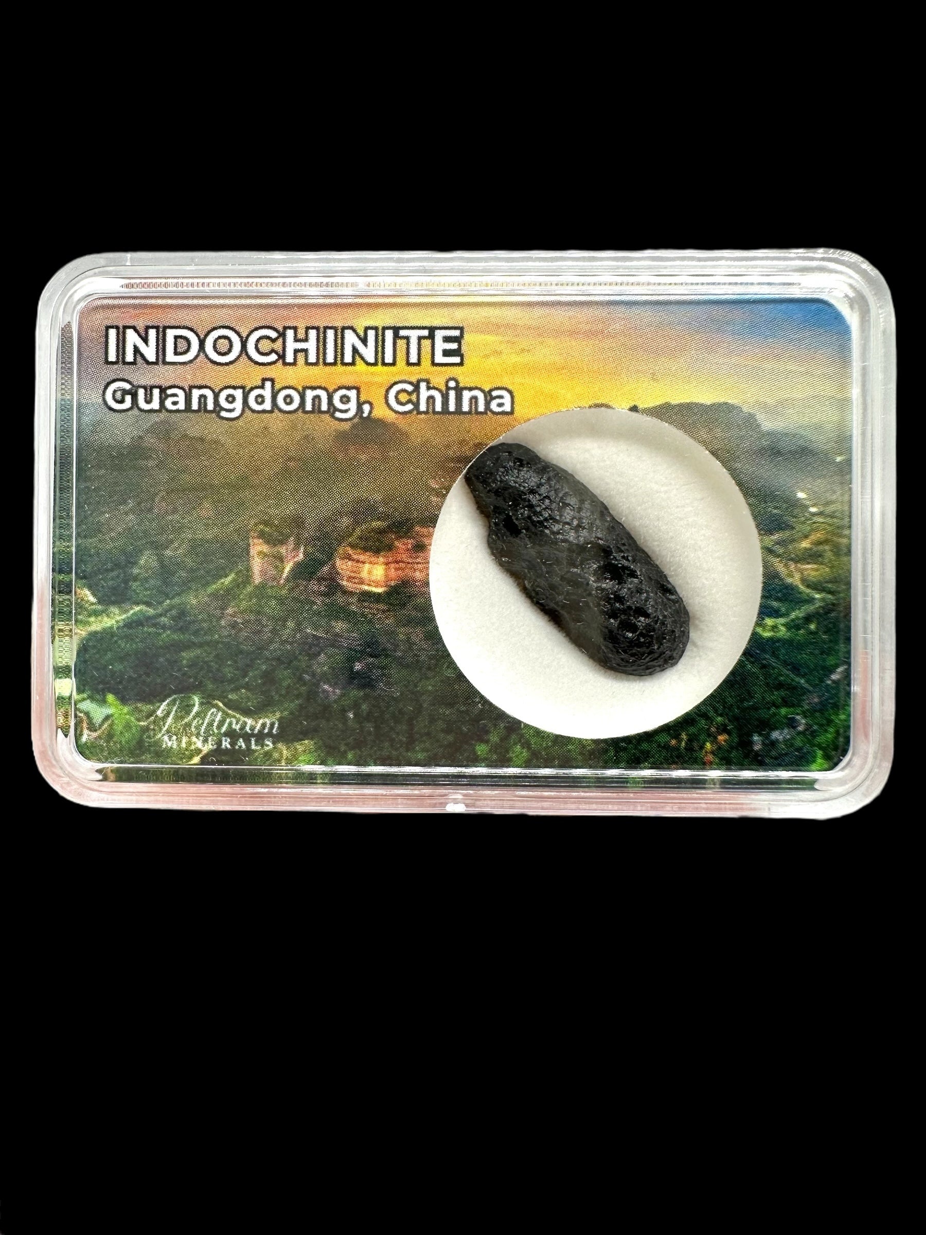 Indochinite in box – Guangdong, China