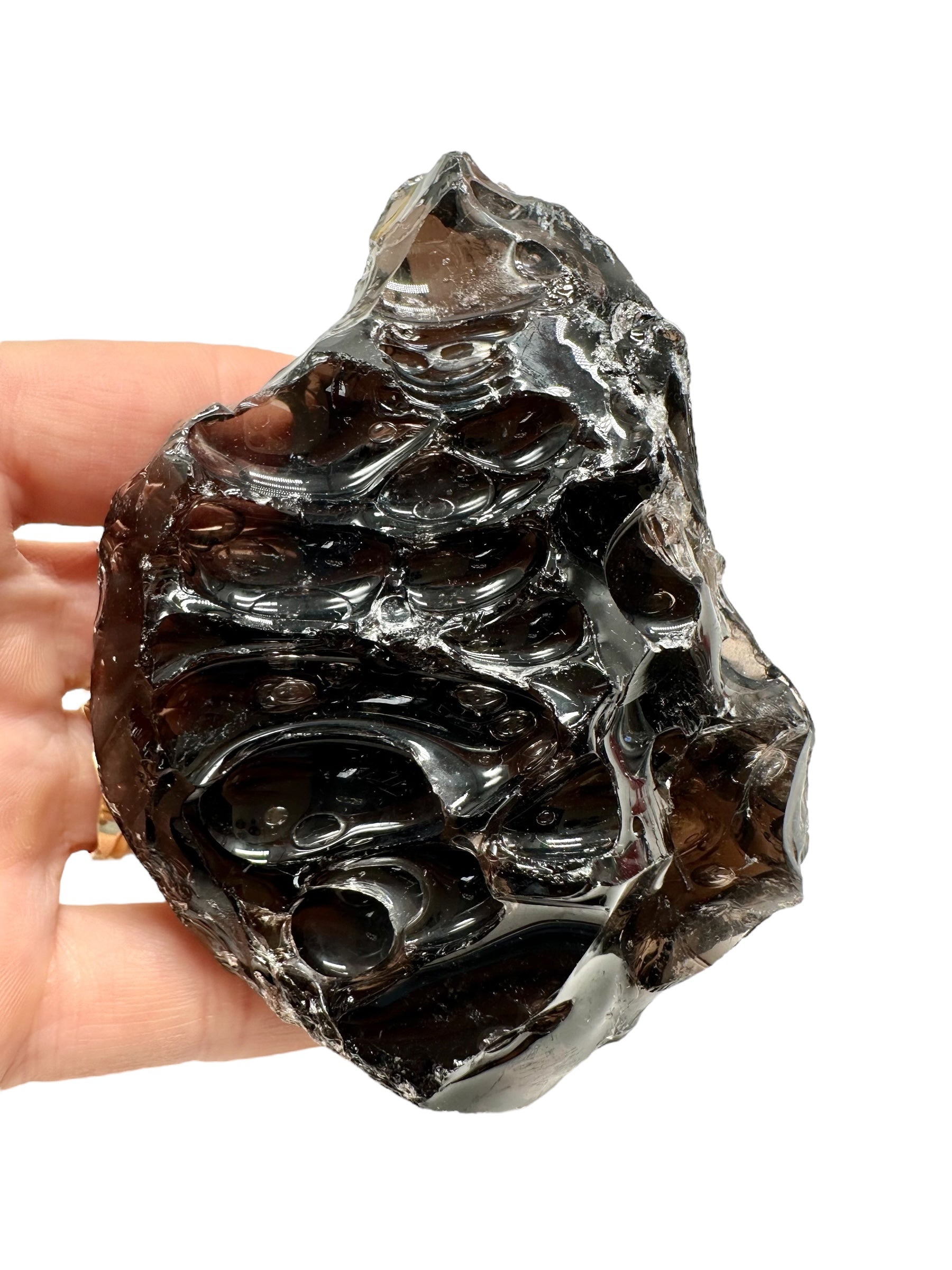 Bubble Obsidian 195,9g – Lake Sevan, Armenia - BUO03