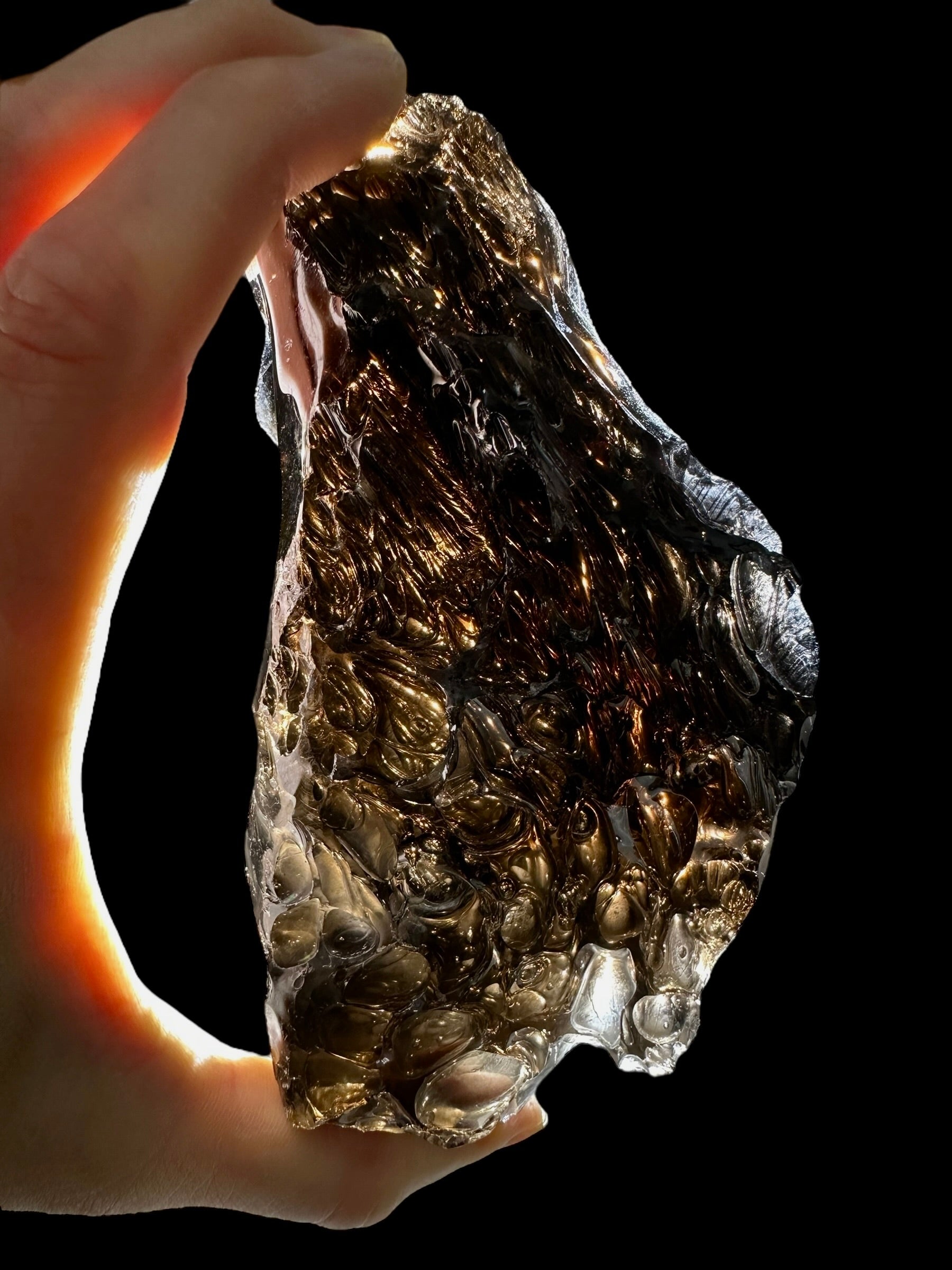 Bubble Obsidian 399,5g – Lake Sevan, Armenia - BUO06