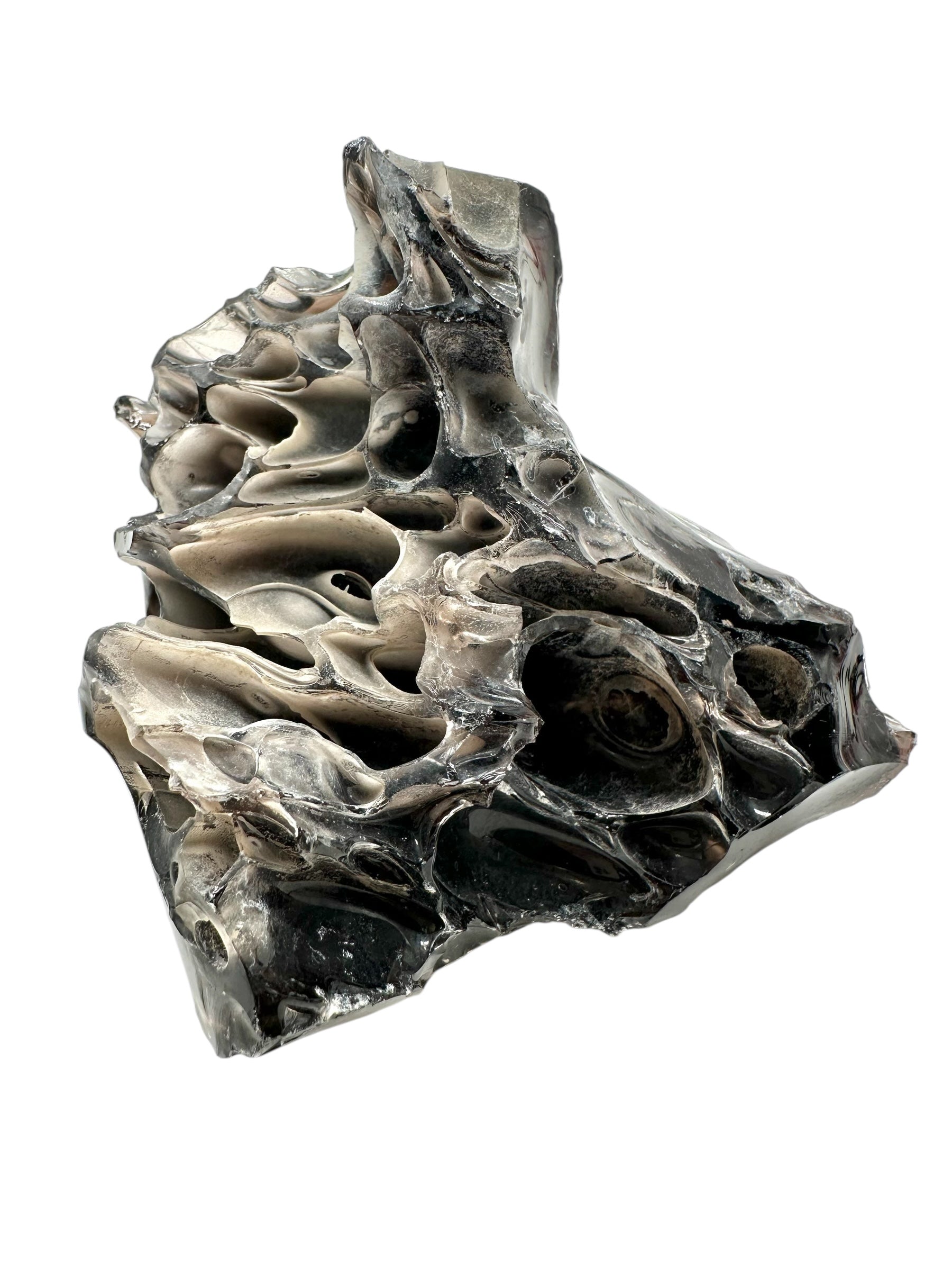 Bubble Obsidian 420,6g – Lake Sevan, Armenia