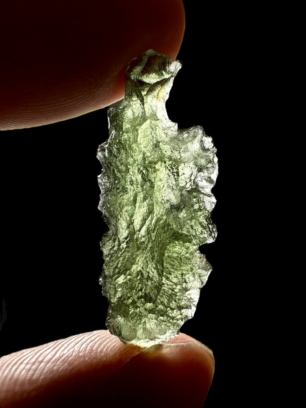 Moldavite – Marouskovo pole – 2,8g - V2354