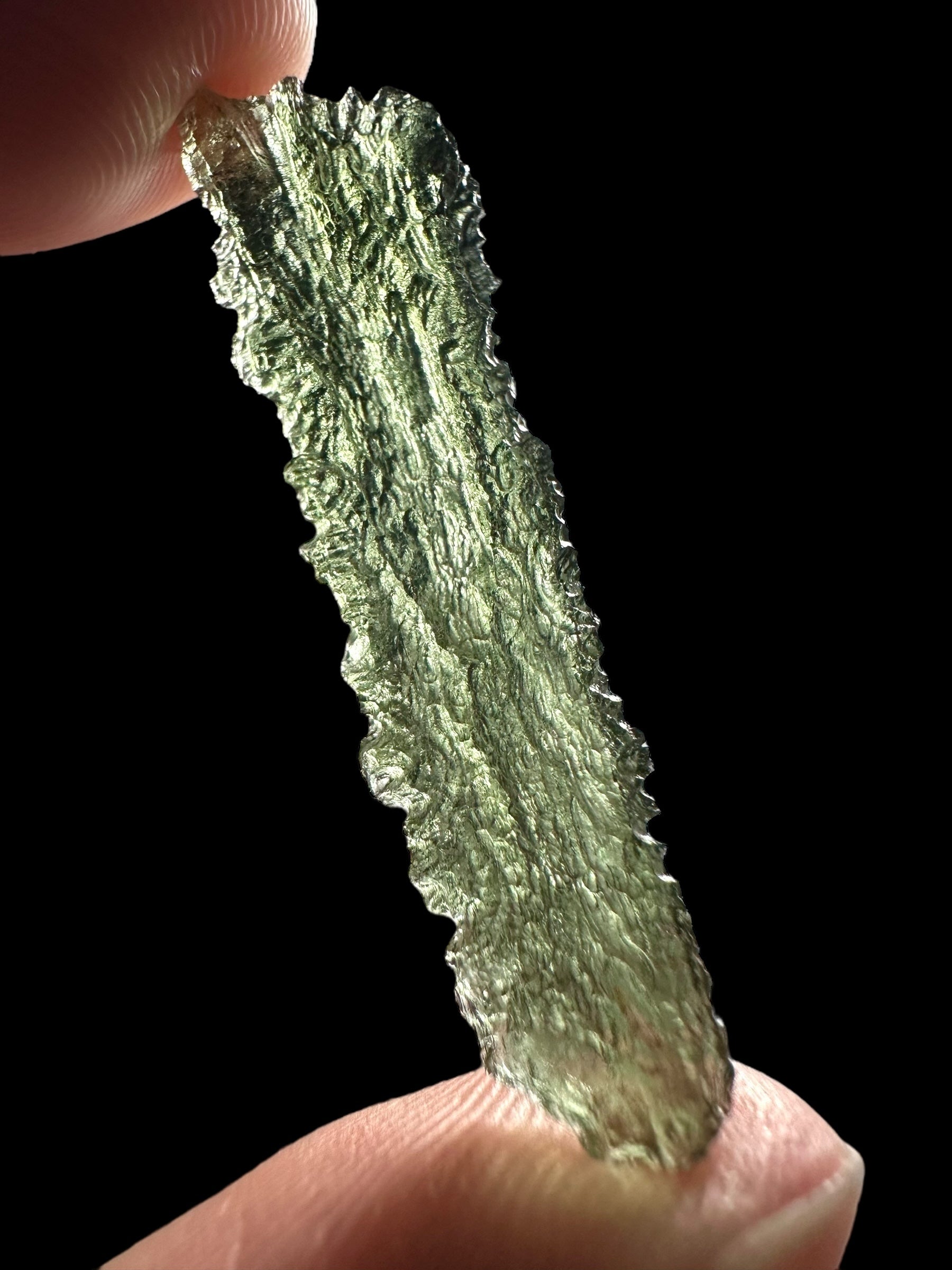 Moldavite – Maly Chlum – 1,8g - V2174