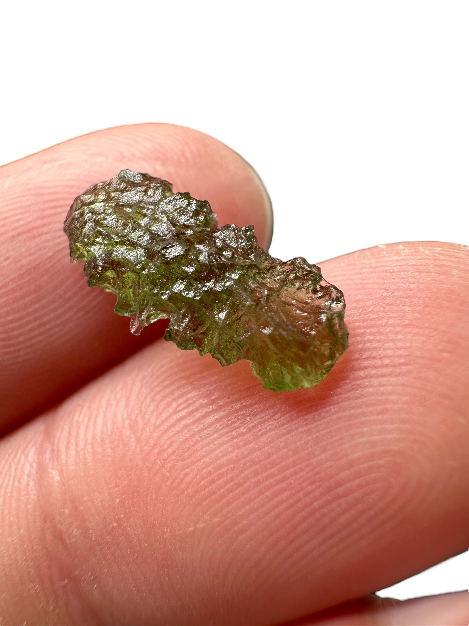 Moldavite – Marouskovo pole – 0,4g – mini biscuit - V2220