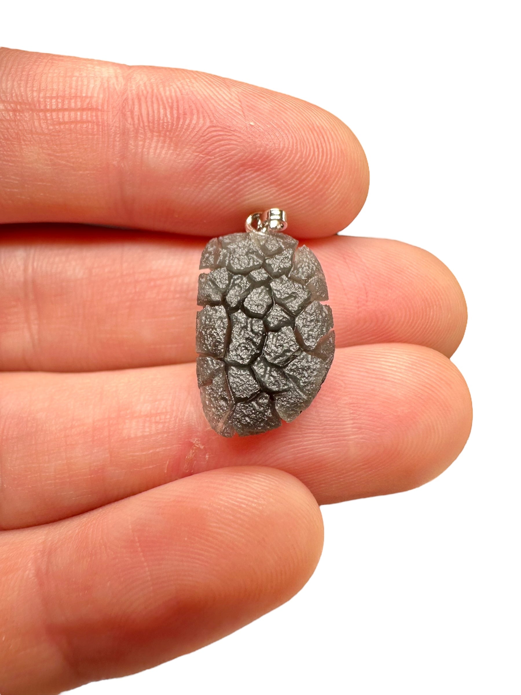Pendant made from carpathian obsidian 1,7g - P/OB02