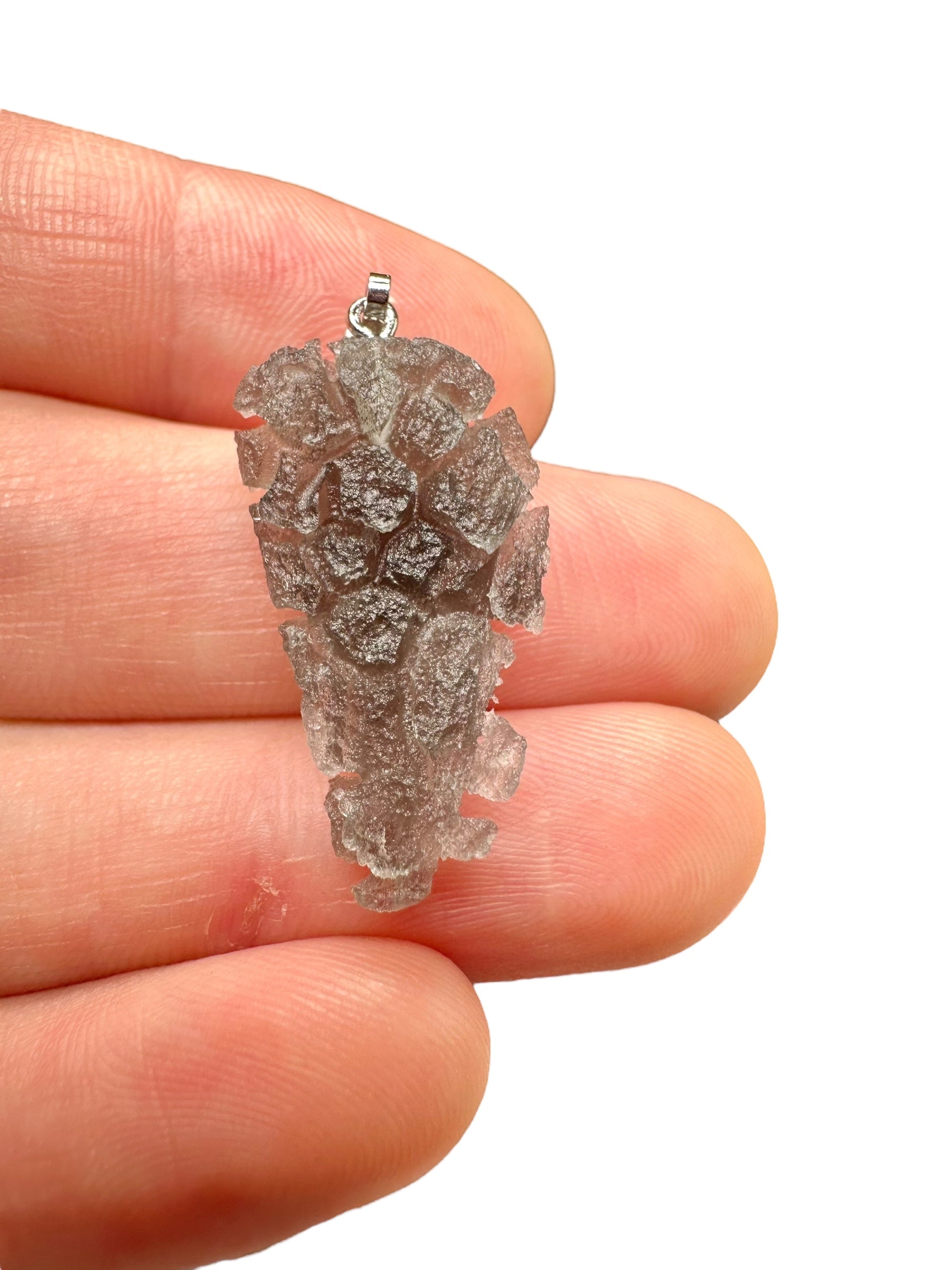 Pendant made from carpathian obsidian 2g - P/OB03