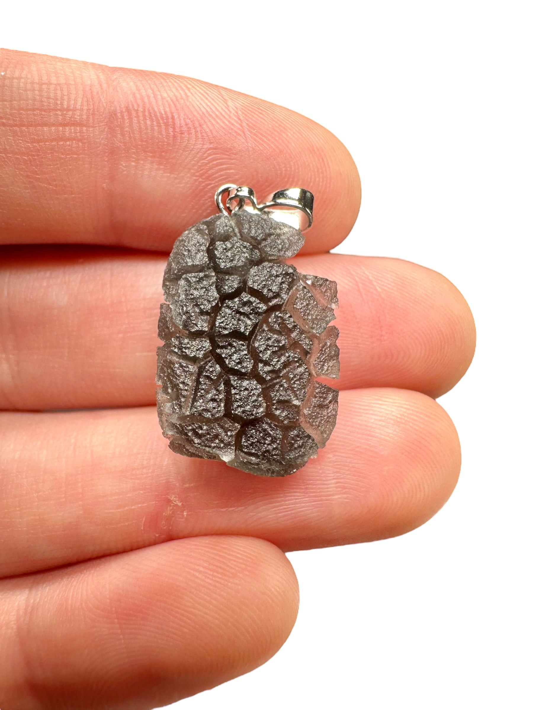 Pendant made from carpathian obsidian 3g - P/OB15