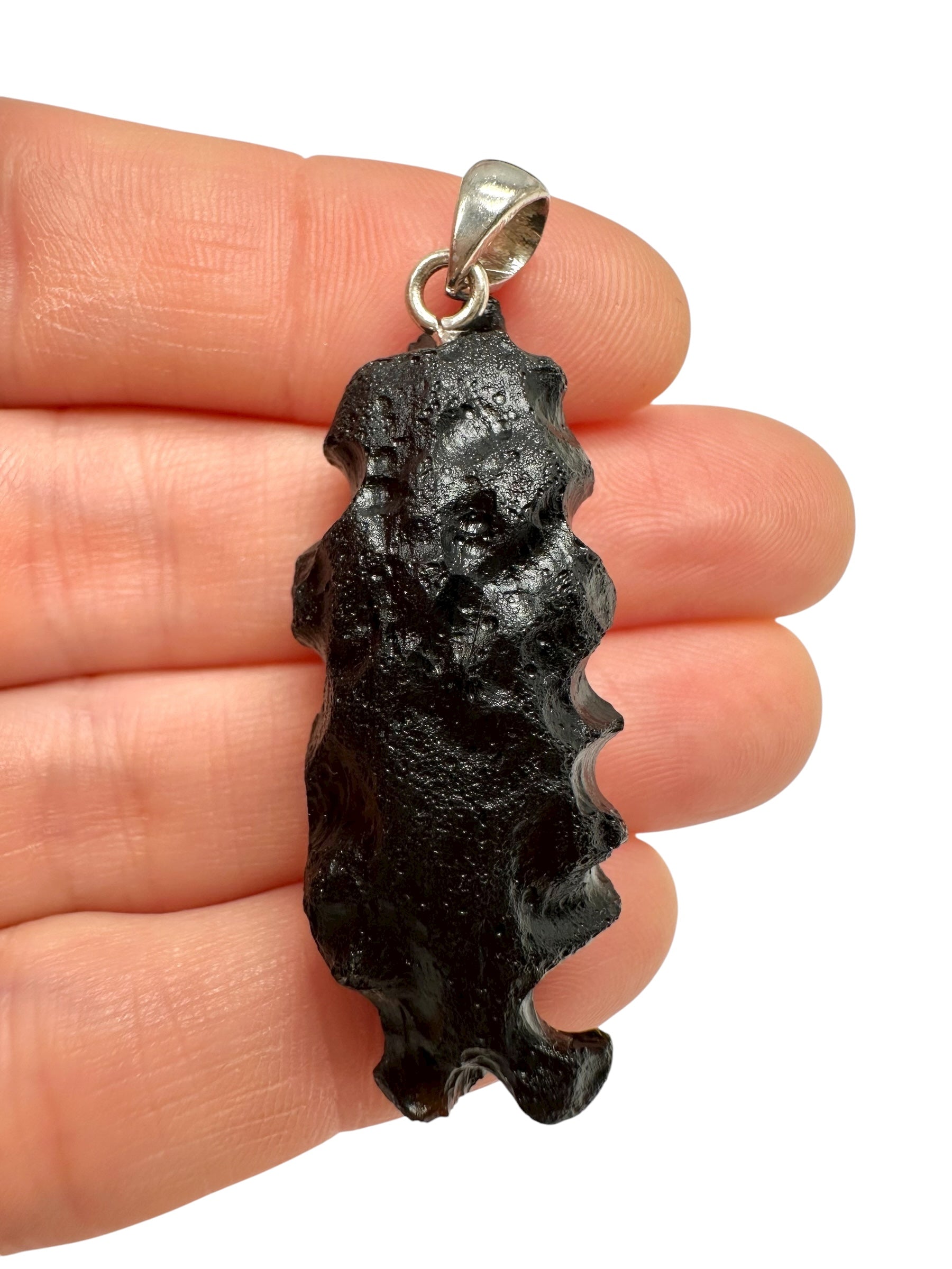 Silver bilitonite pendant 9,2g