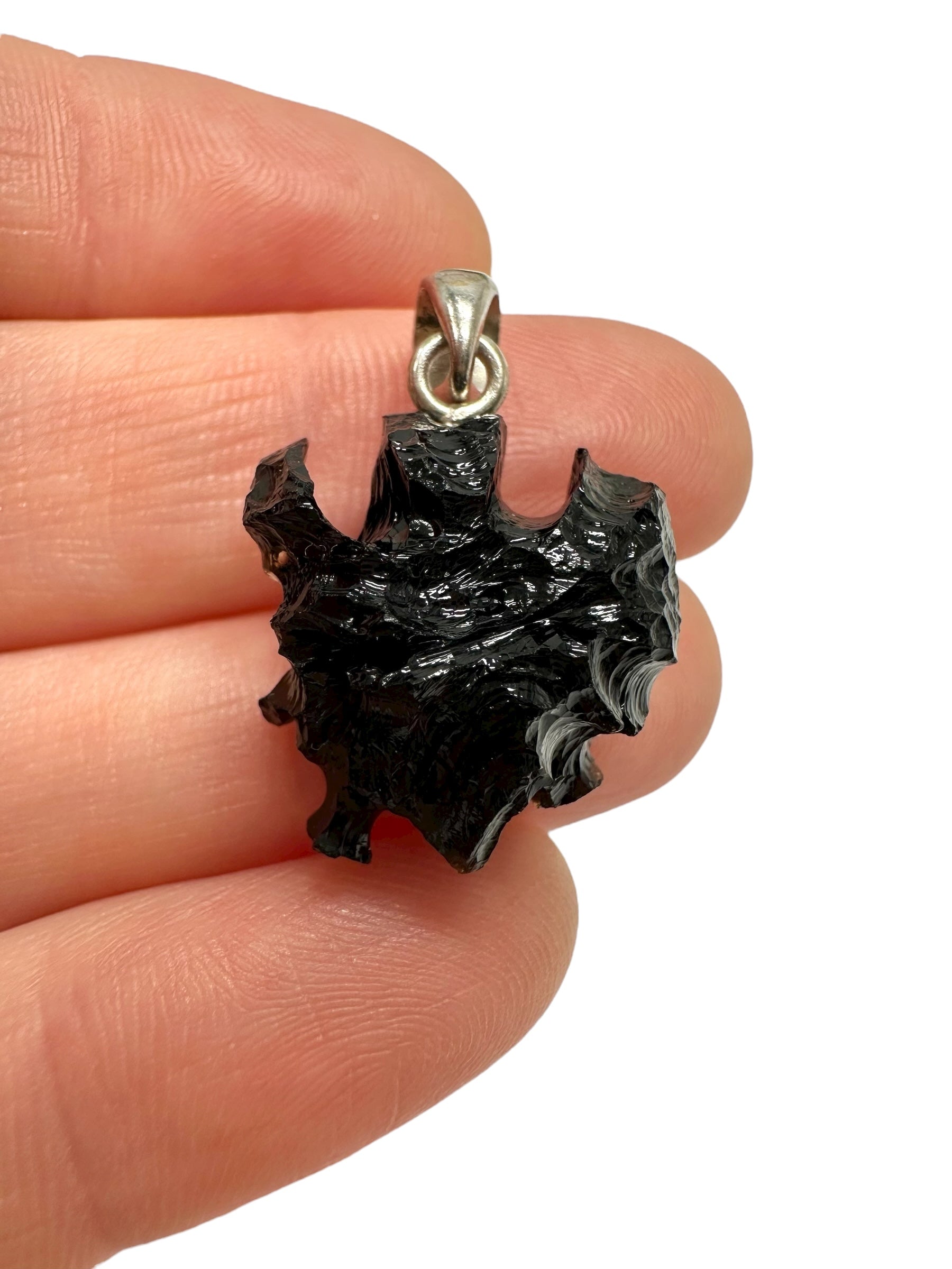 Silver bilitonite pendant 3,5g