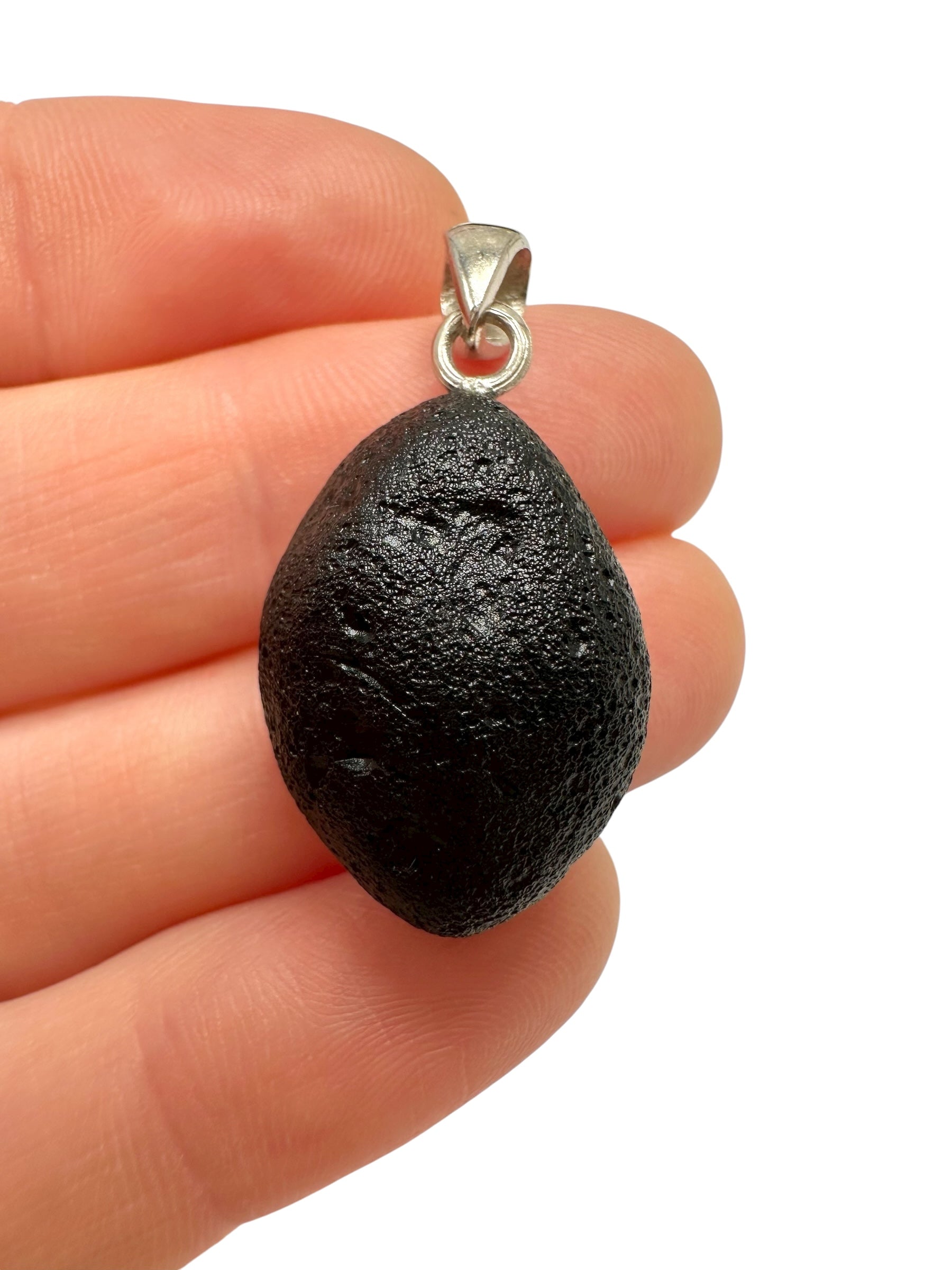 Silver bilitonite pendant 4,8g