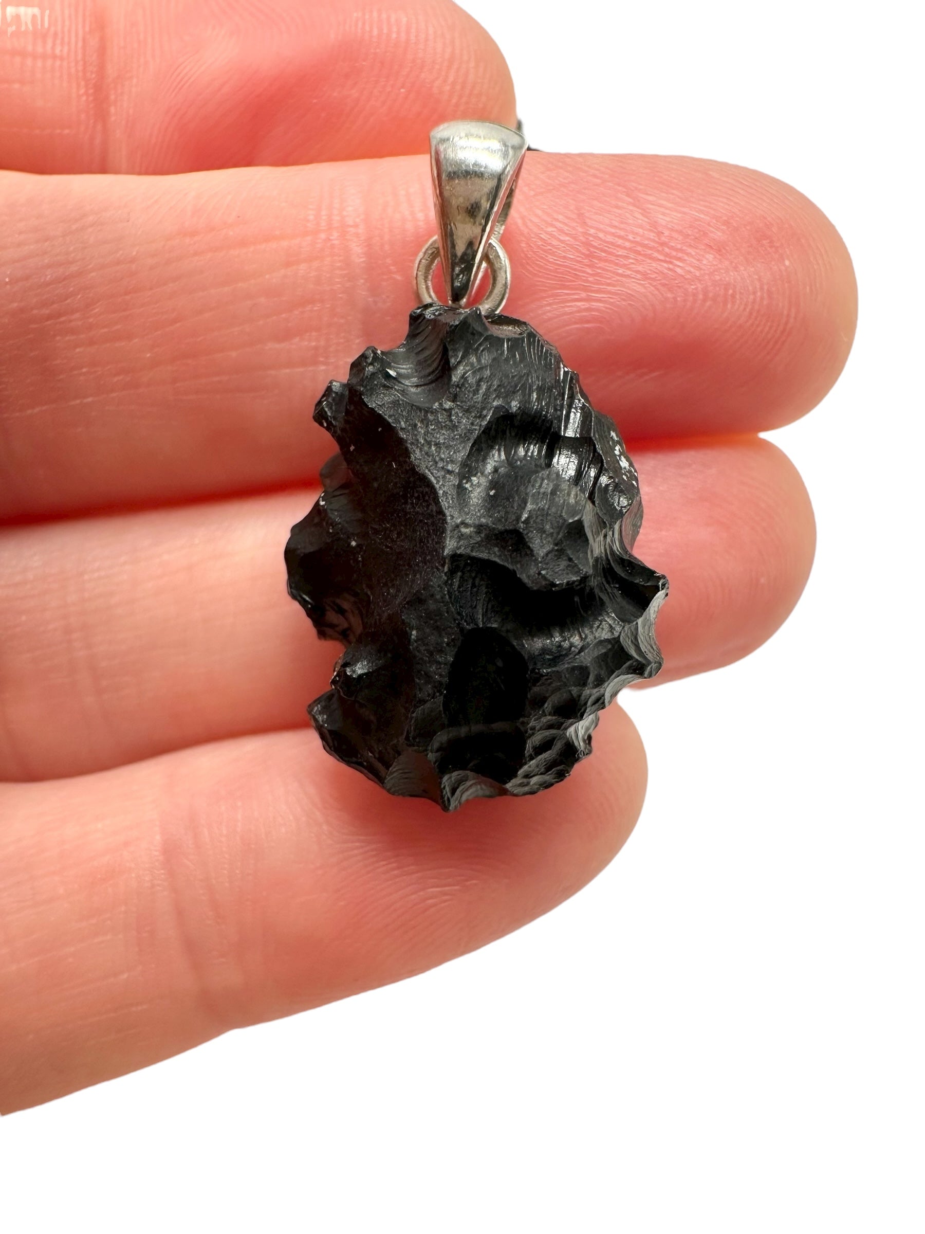 Silver bilitonite pendant 4,2g