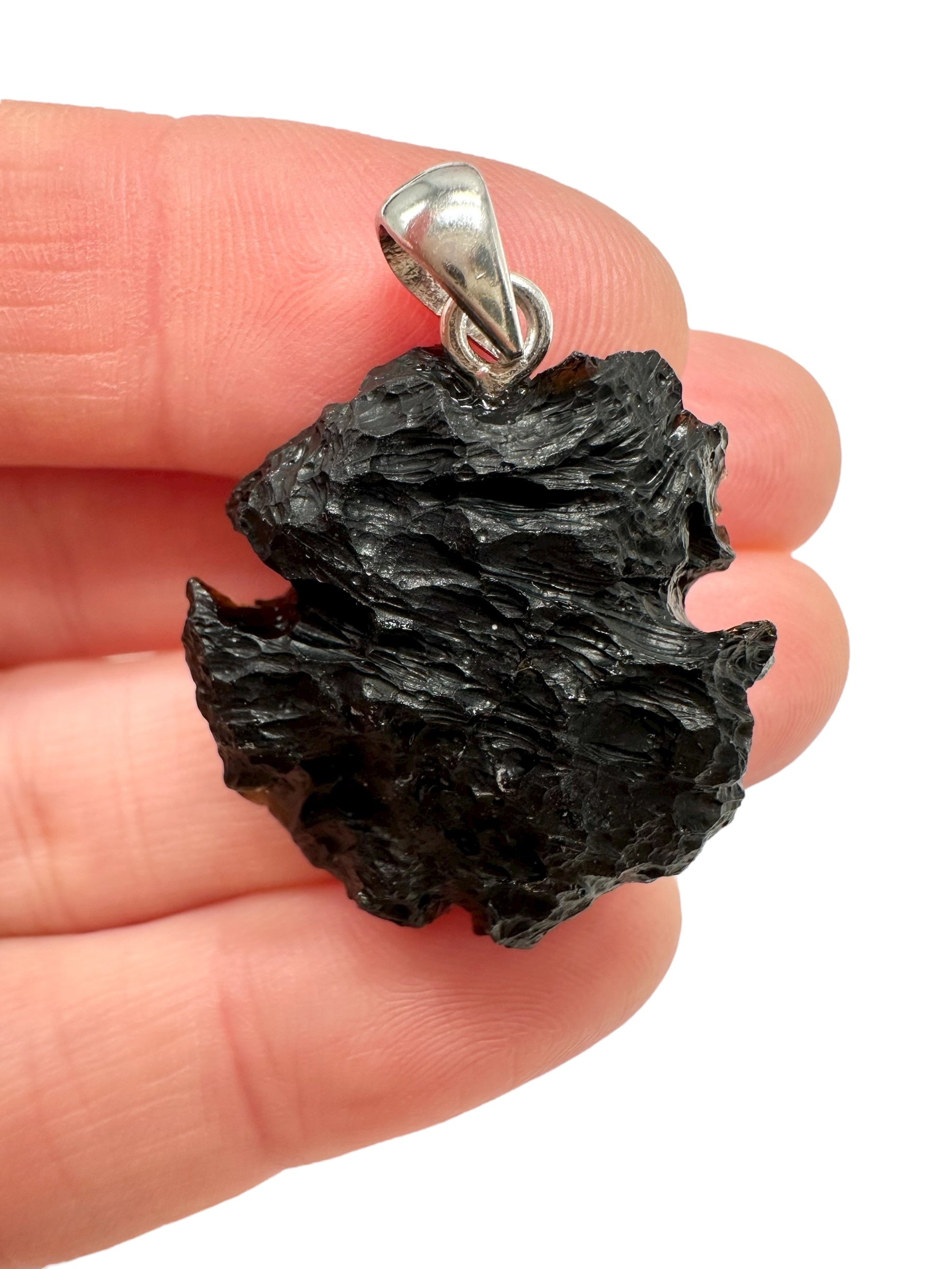 Silver bilitonite pendant 6,2g