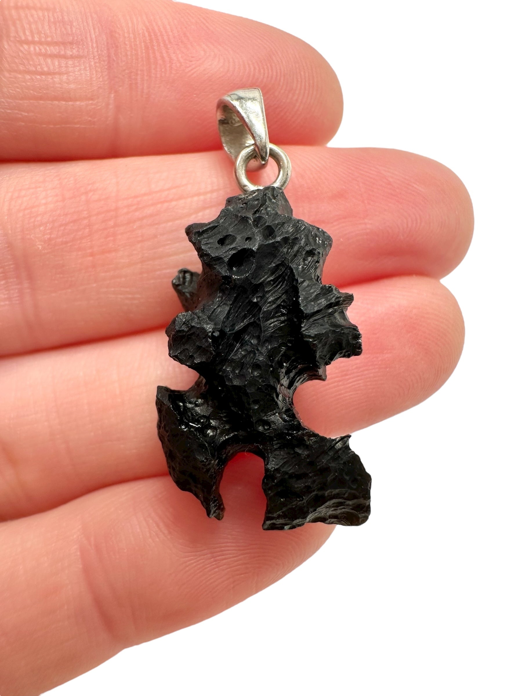 Silver bilitonite pendant 3,4g