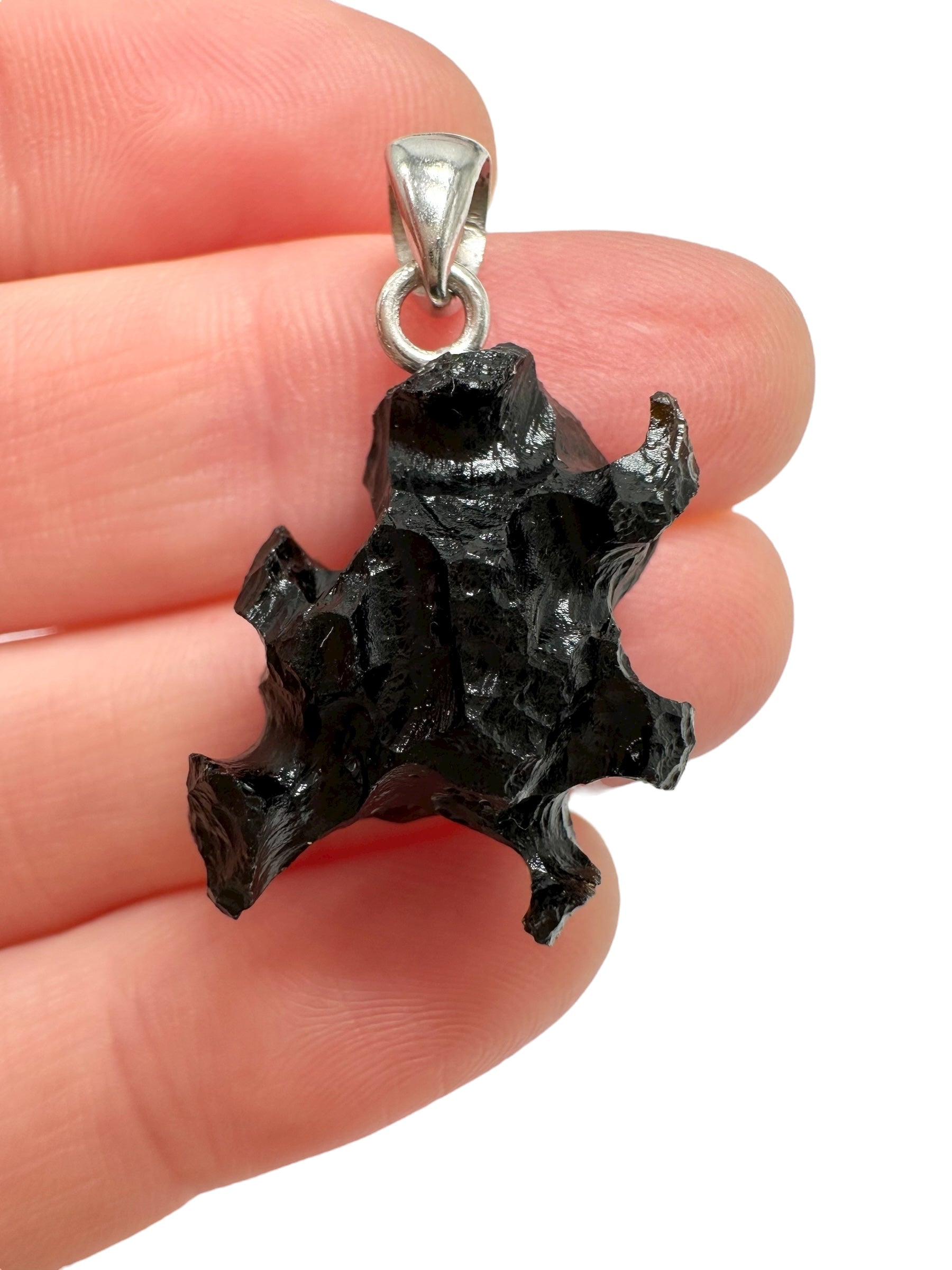 Silver bilitonite pendant 3,7g