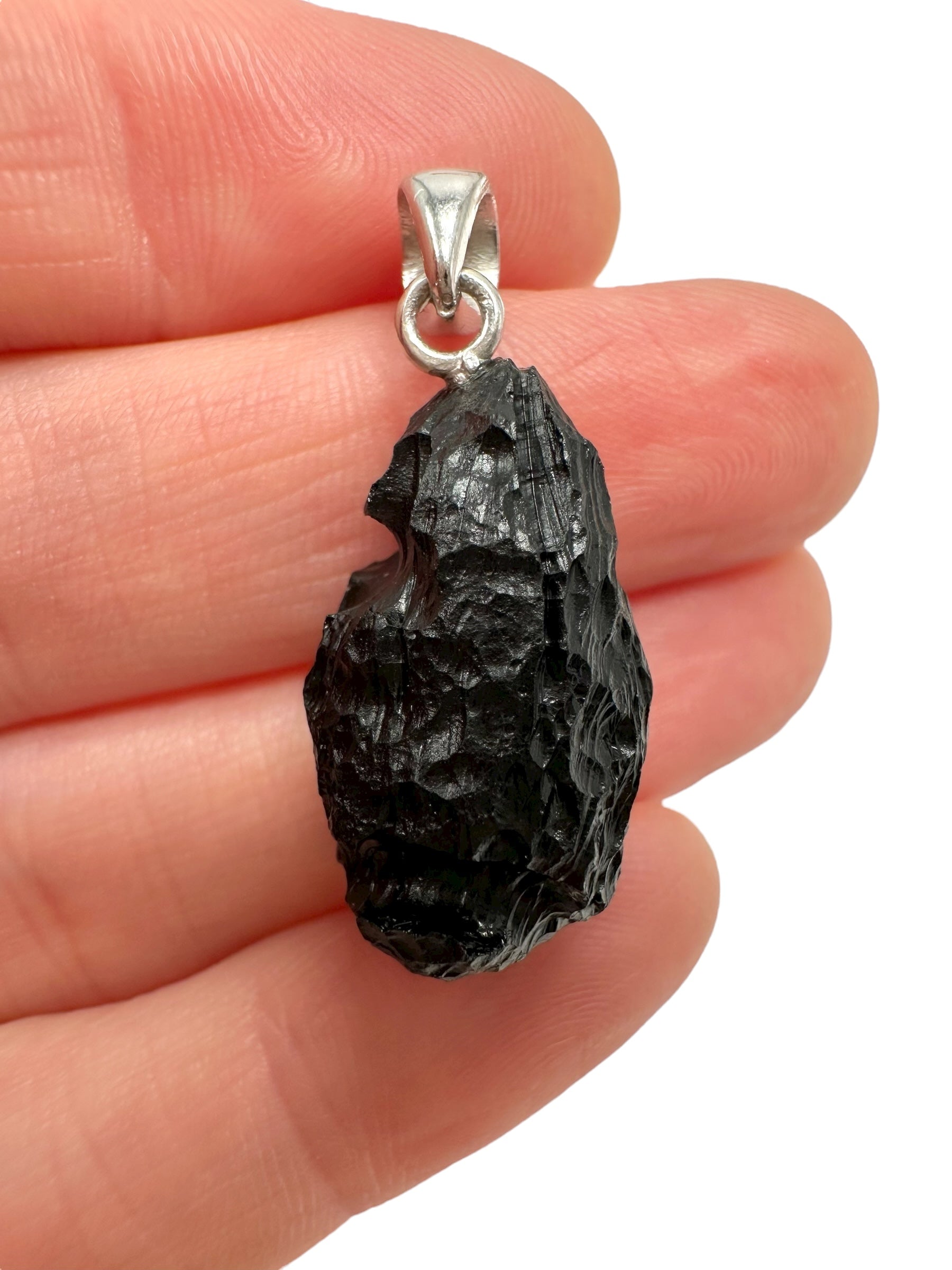 Silver bilitonite pendant 4,7g