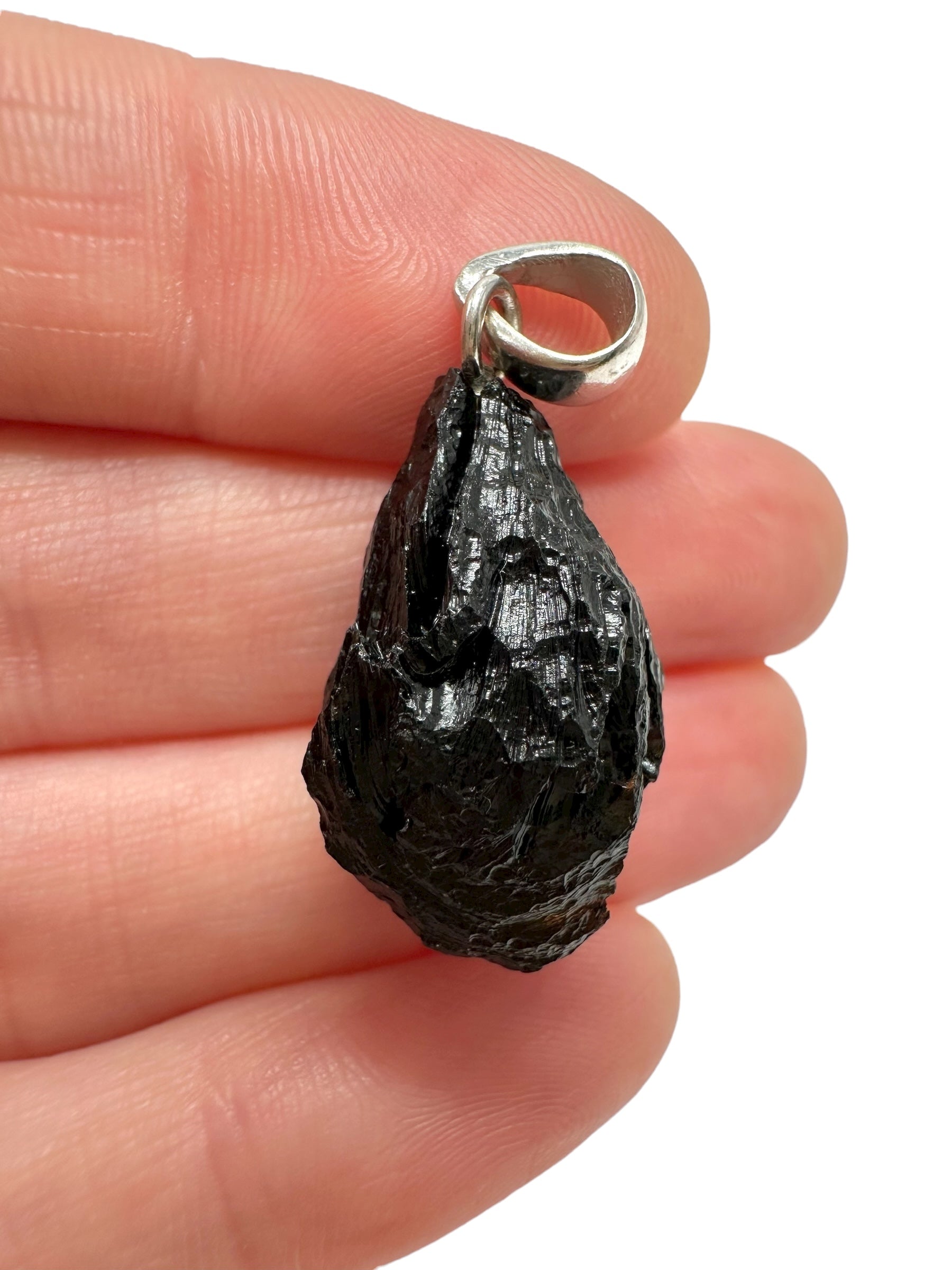 Silver bilitonite pendant 4,4g