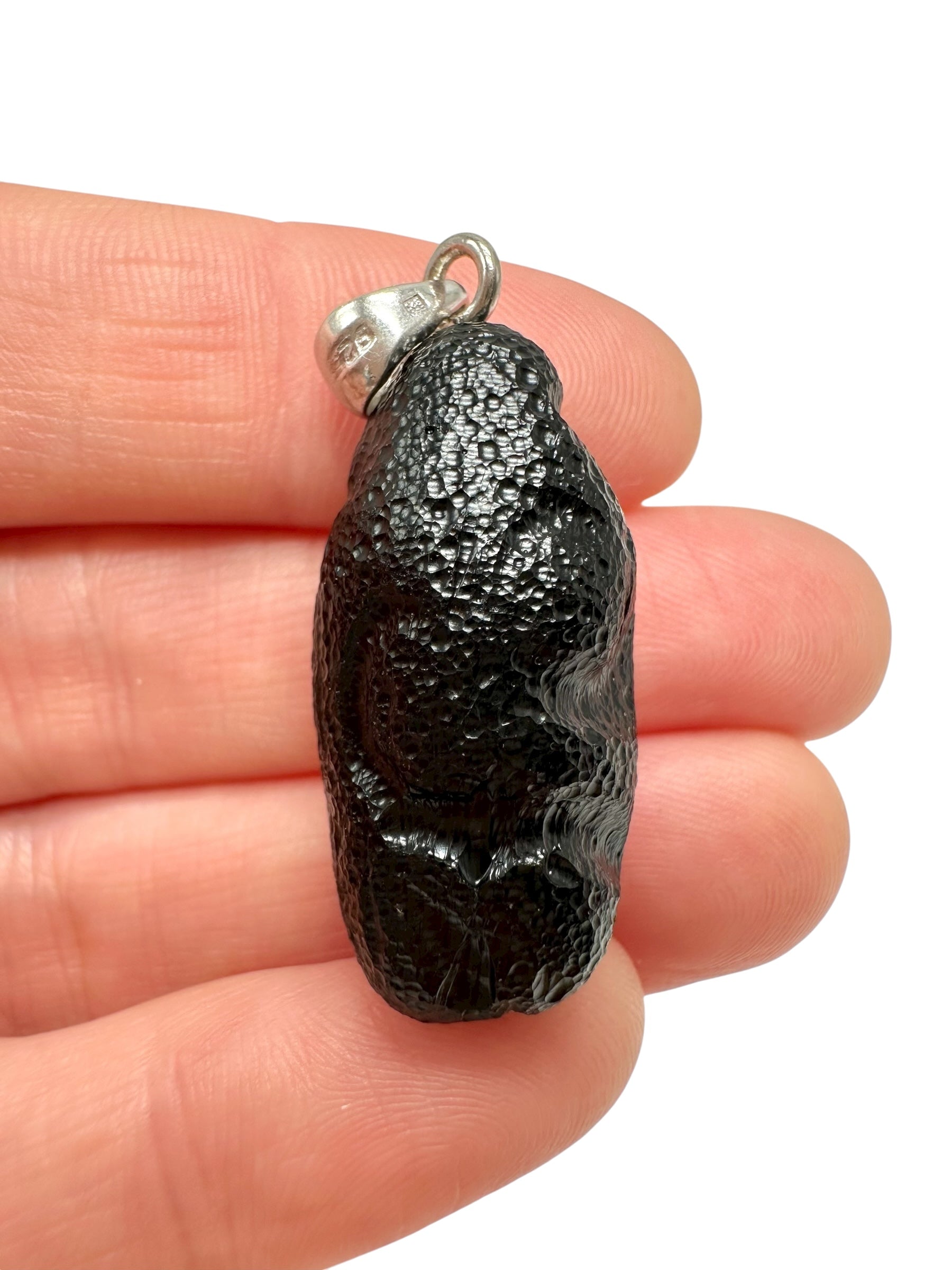 Silver bilitonite pendant 7,7g