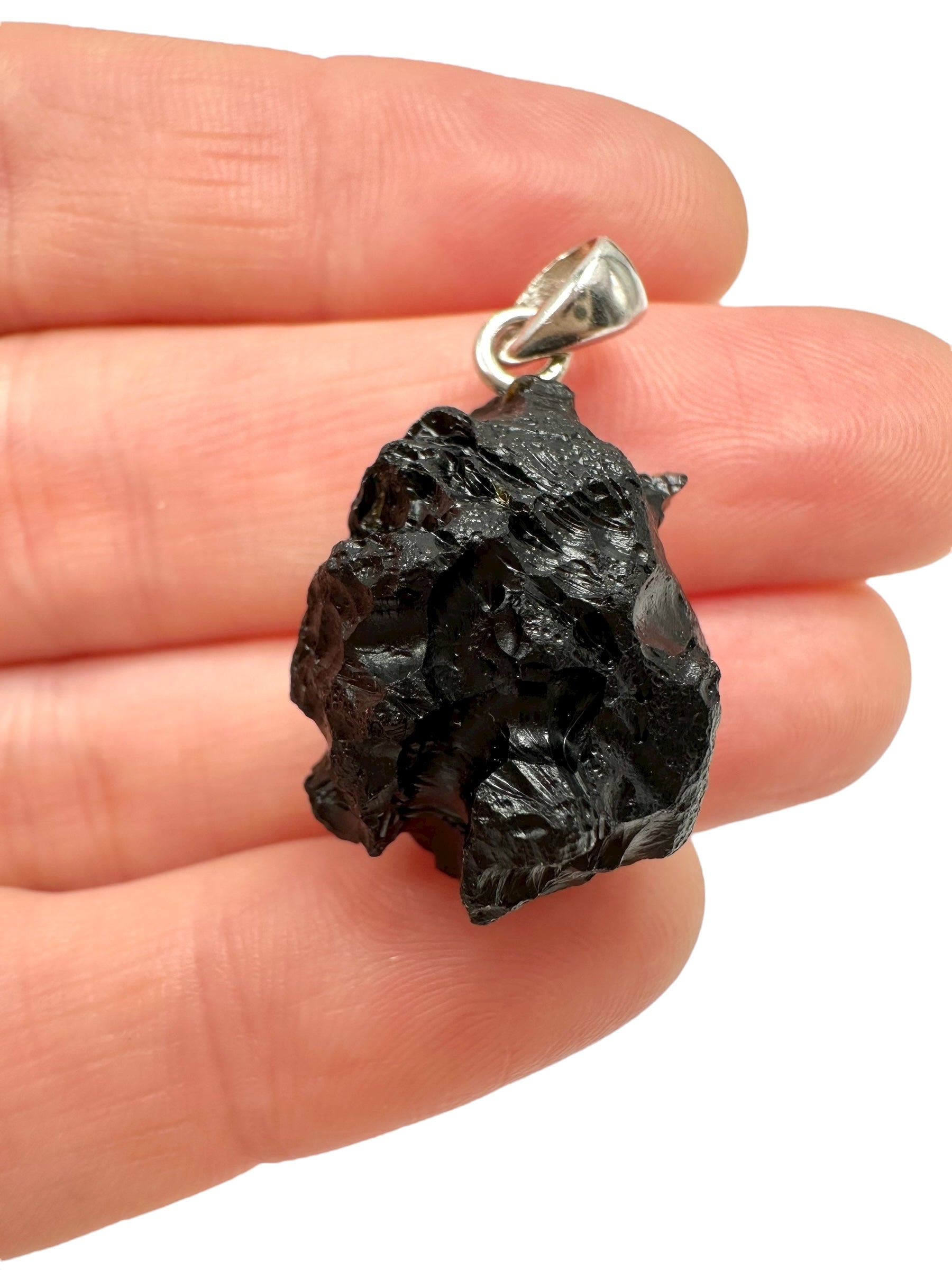 Silver bilitonite pendant 5,7g