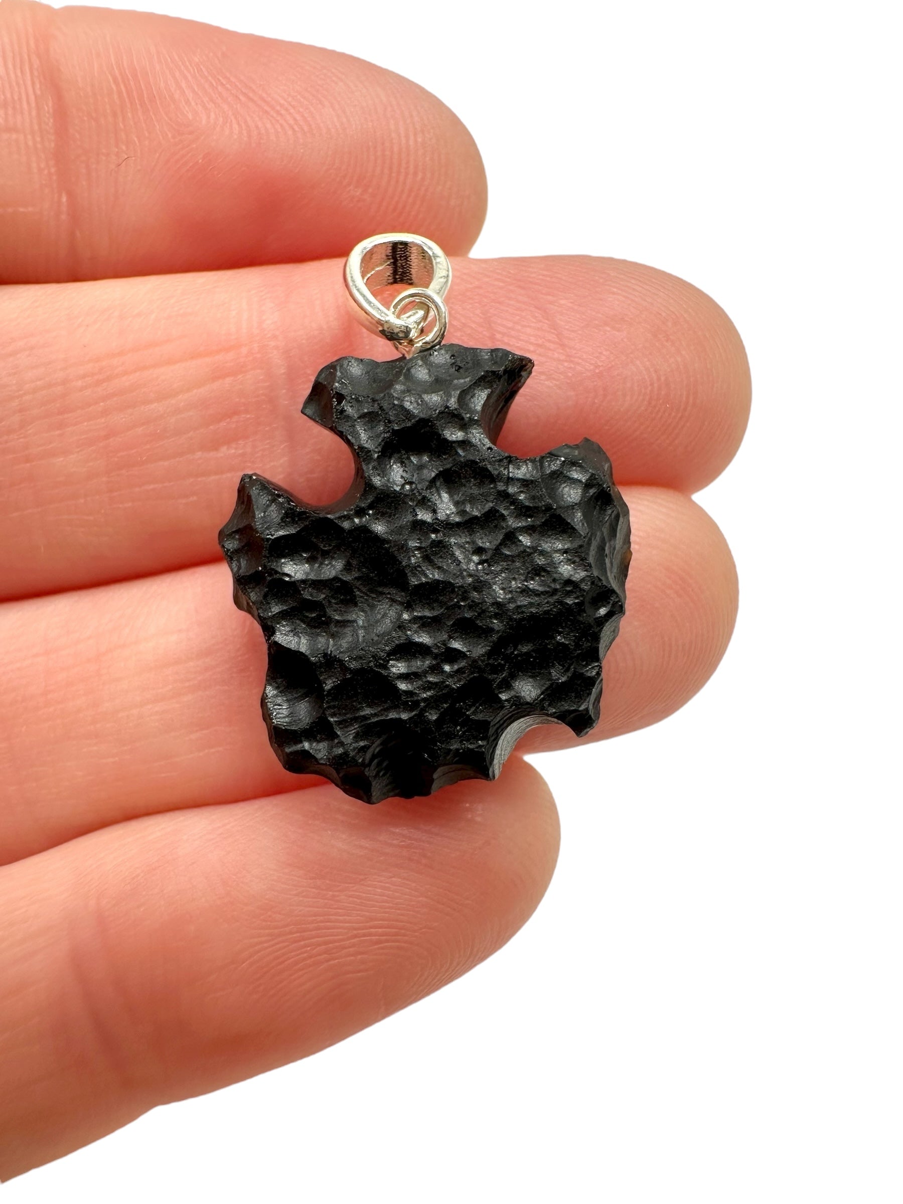 Silver bilitonite pendant 2,6g