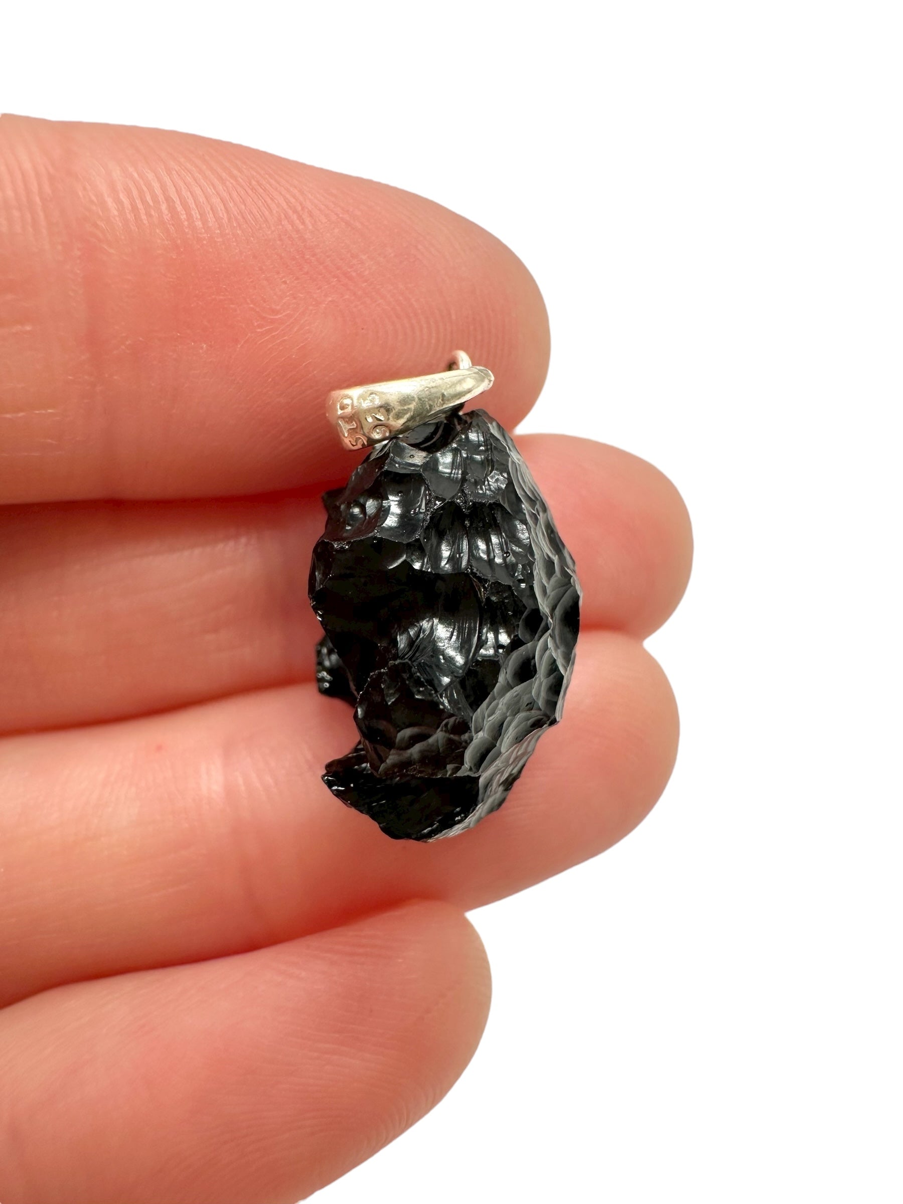 Silver bilitonite pendant 3g - SP/BI049