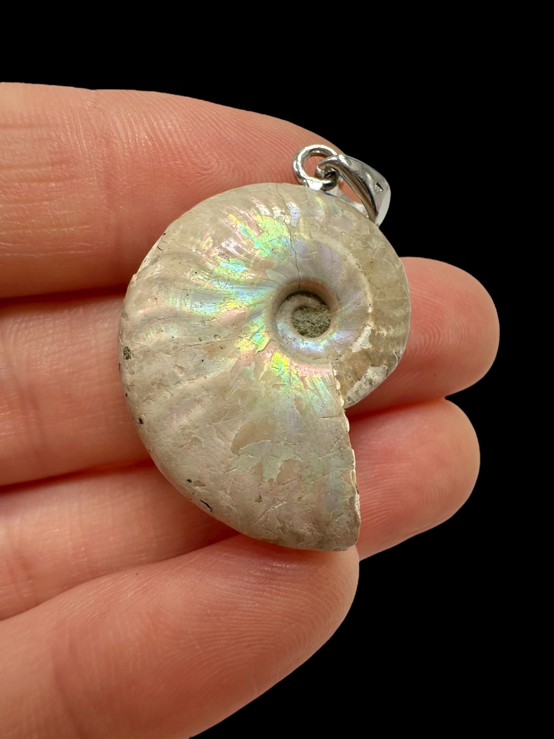 Silver ammonite pendant 6,7g – Madagascar - SP/AM06