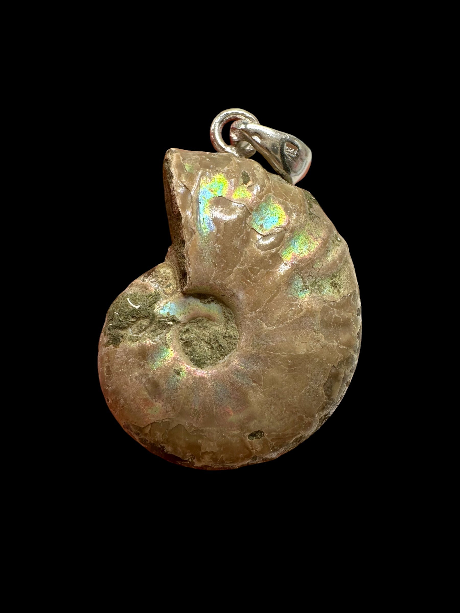 Silver ammonite pendant 6,2g – Madagascar - SP/AM11