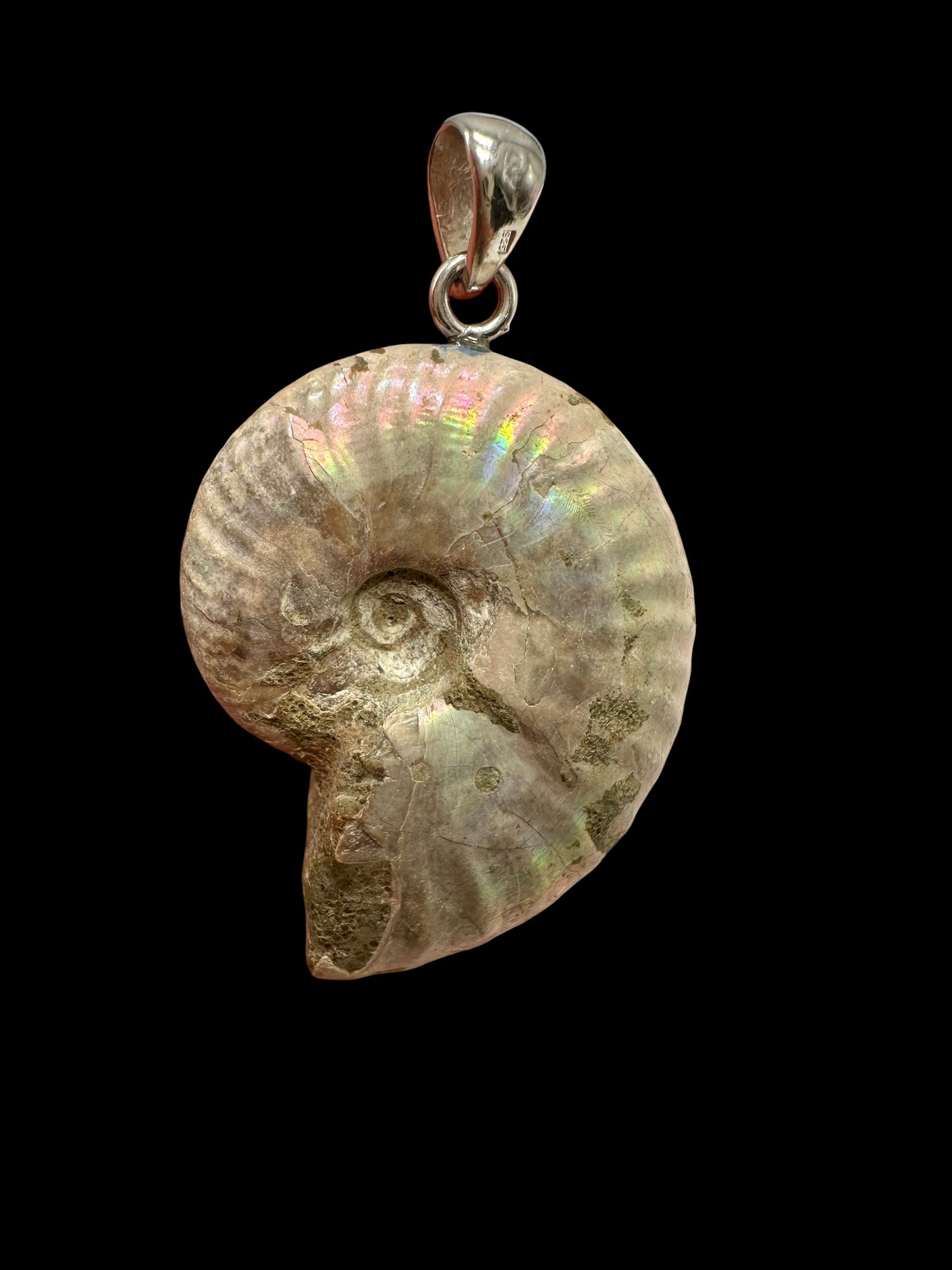 Silver ammonite pendant 10,4g – Madagascar - SP/AM13
