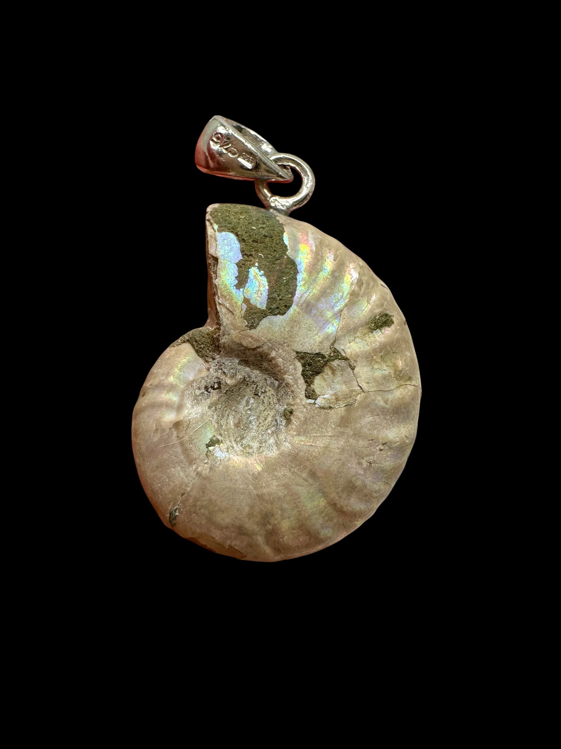 Silver ammonite pendant 4,8g – Madagascar - SP/AM16