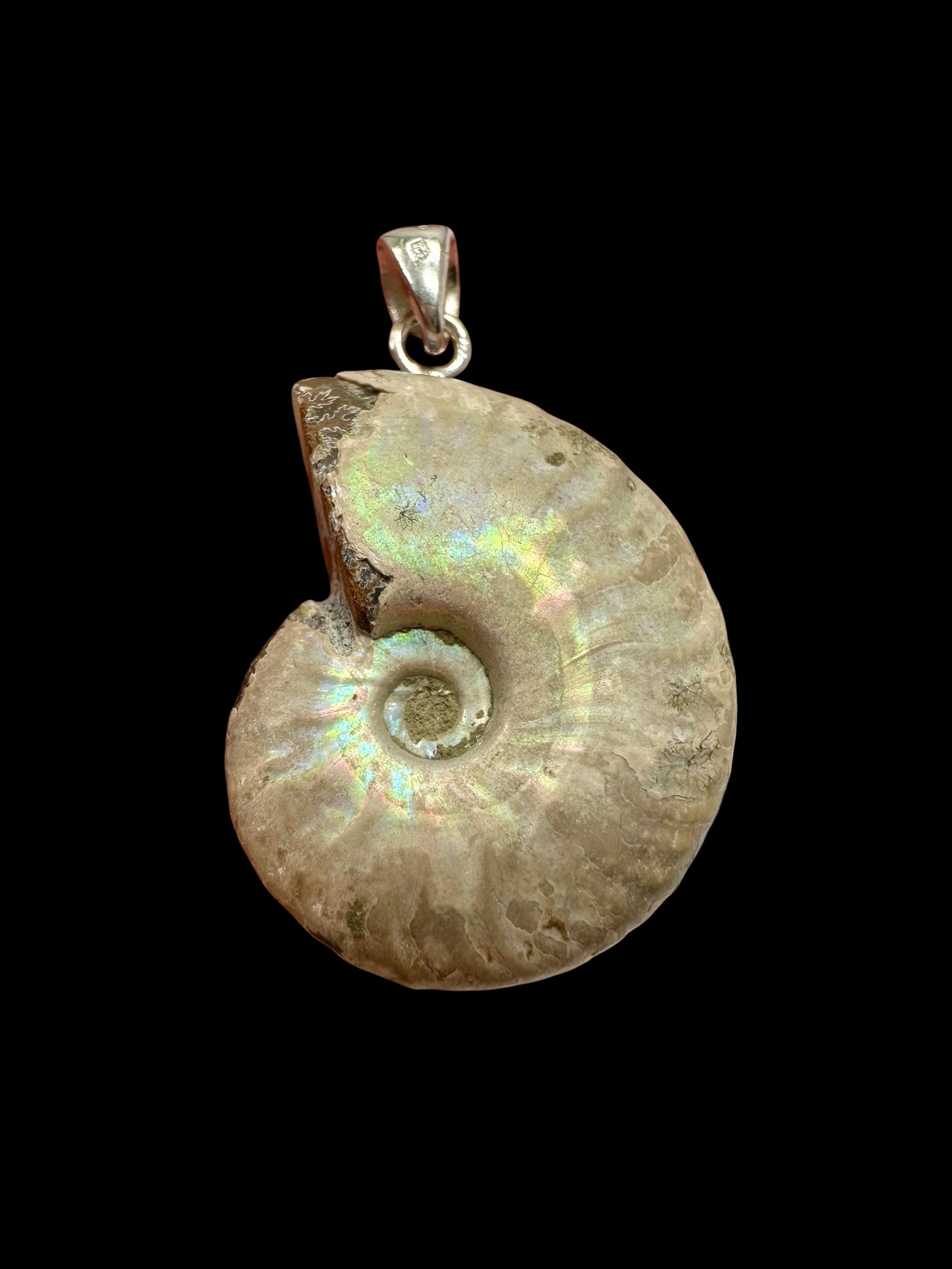 Silver ammonite pendant 7,5g – Madagascar - SP/AM18