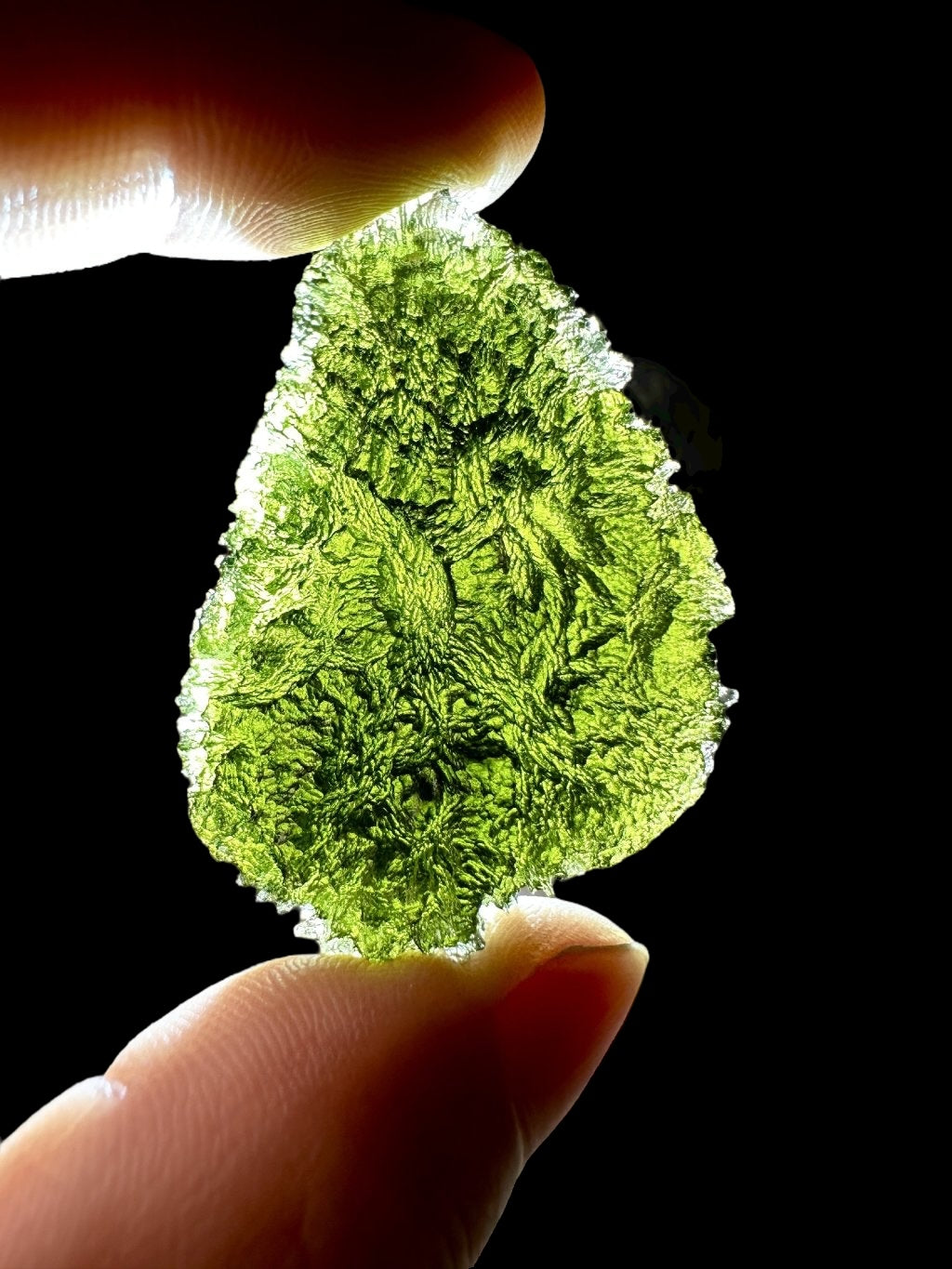 Moldavite – Chlum nad Malsi – 28,3g - V1877