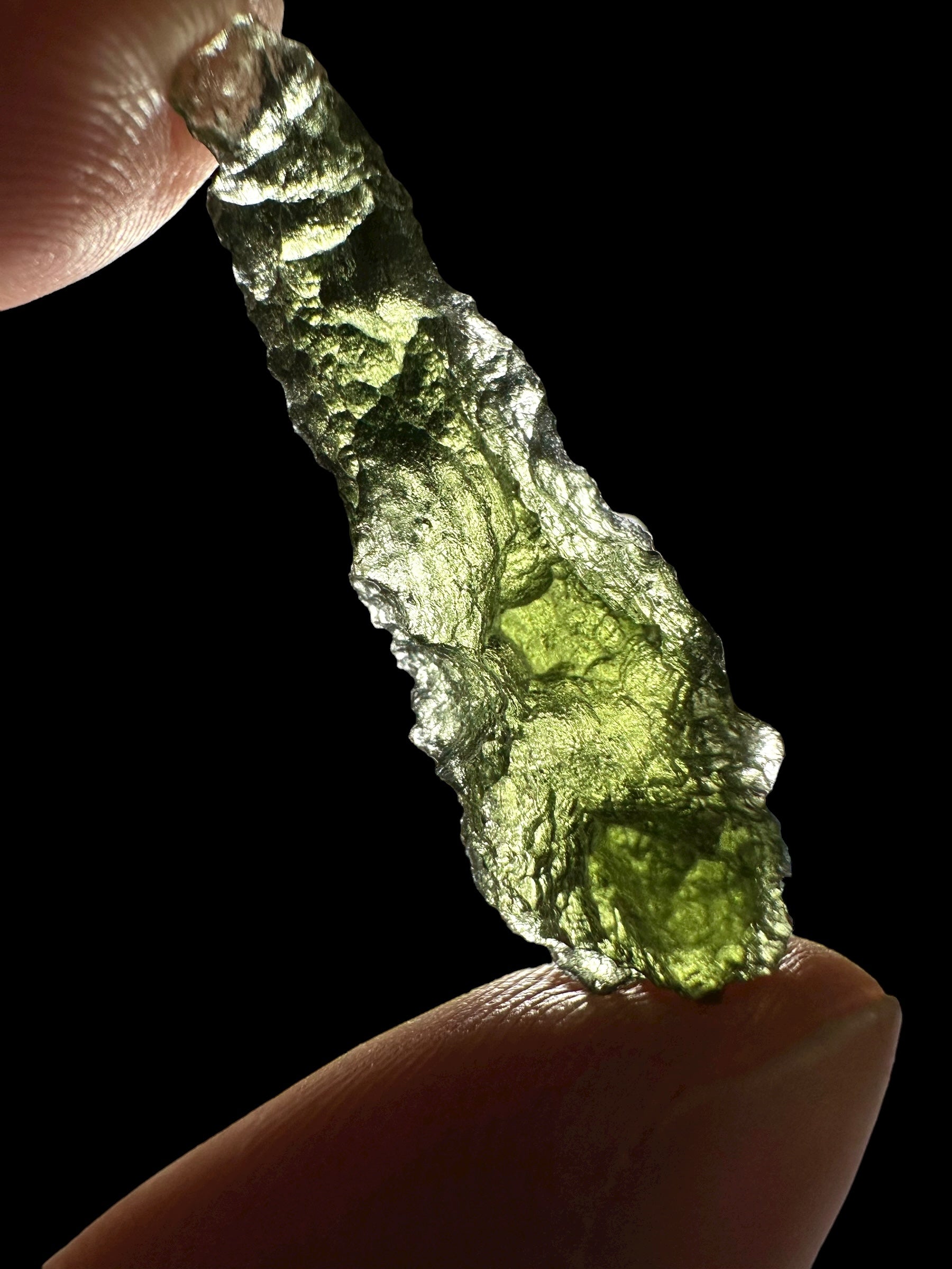 Moldavite – Chlum nad Malsi – 2,4g - V2394