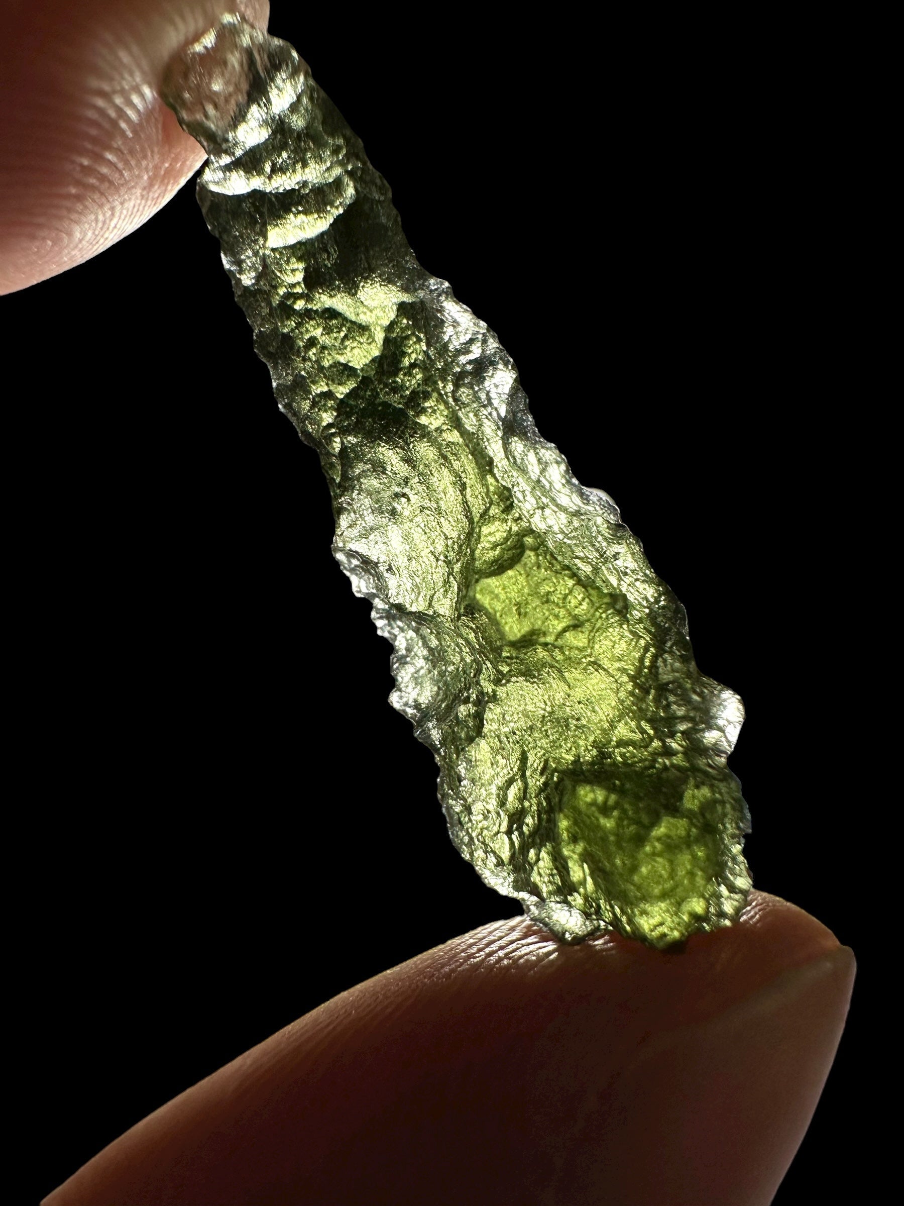 Moldavite – Chlum nad Malsi – 2,4g - V2394