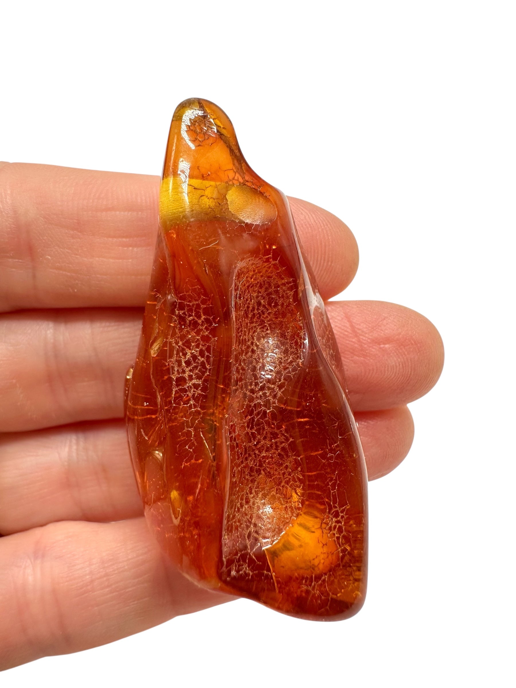 Amber with a drilled hole for hanging 11,9g – Lithuania