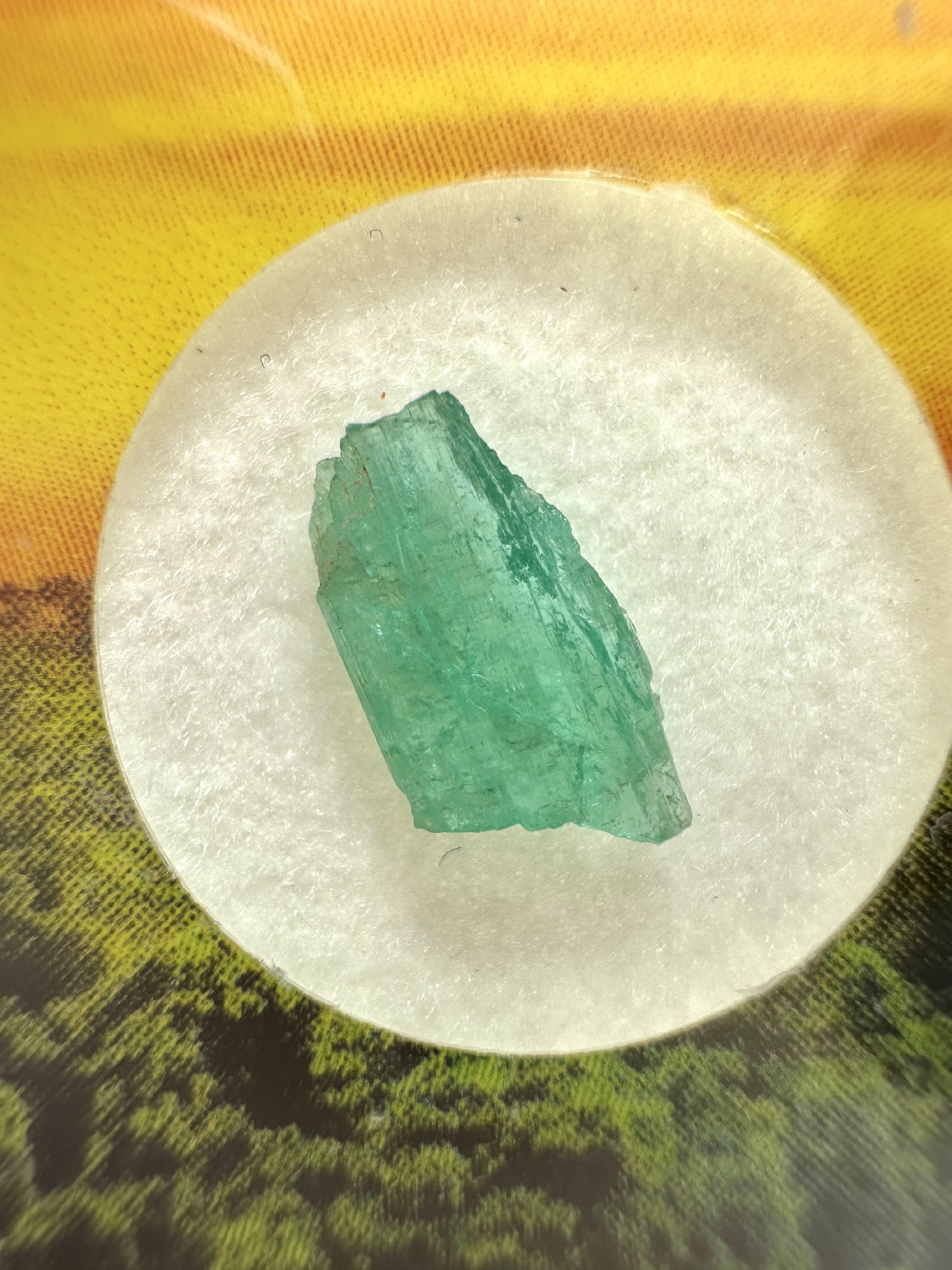 Emerald in box – Chivor – Boyaca, Colombia - SM177
