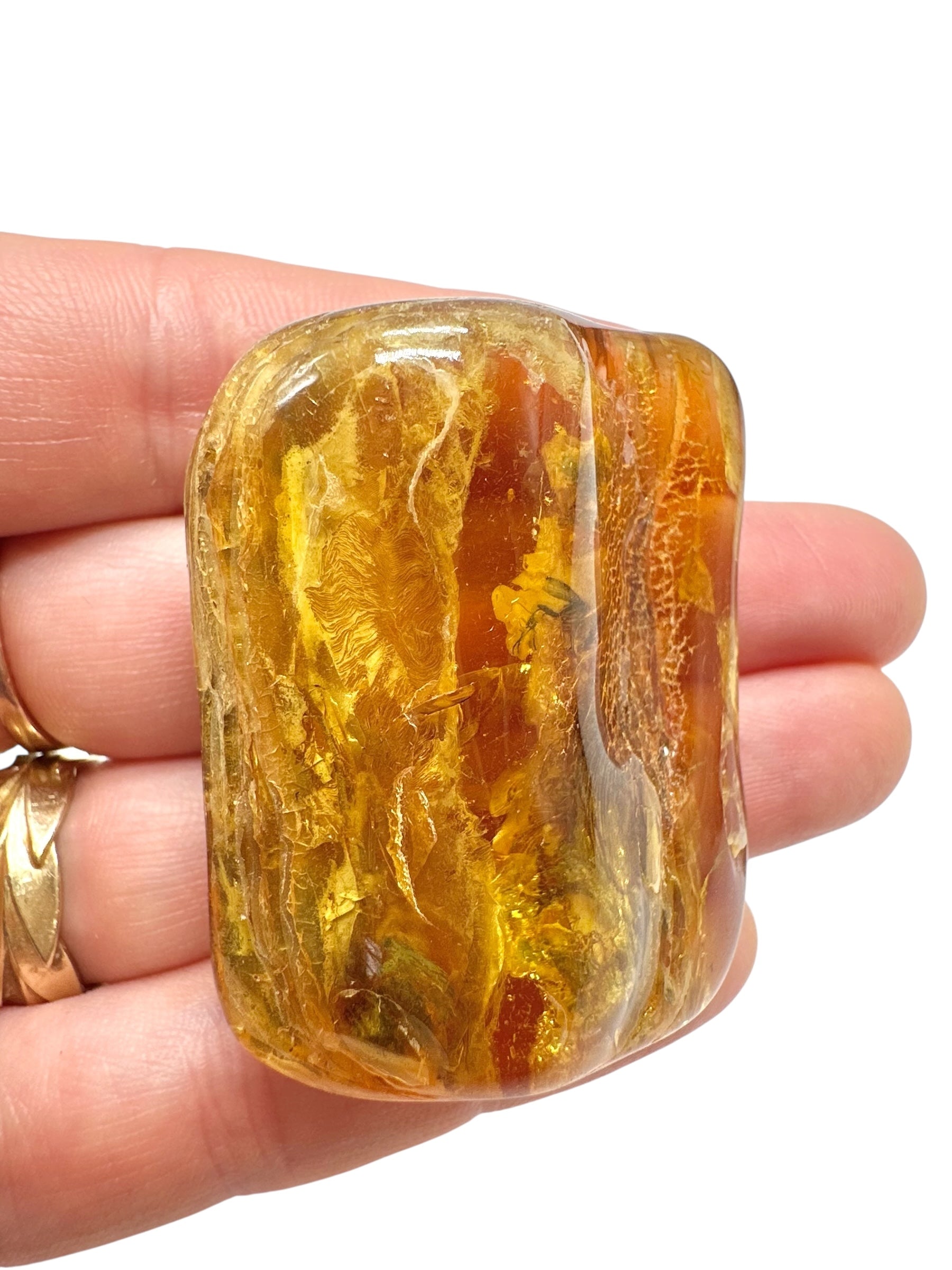 Insects in amber – Lithuania – 19,3g - IJ166