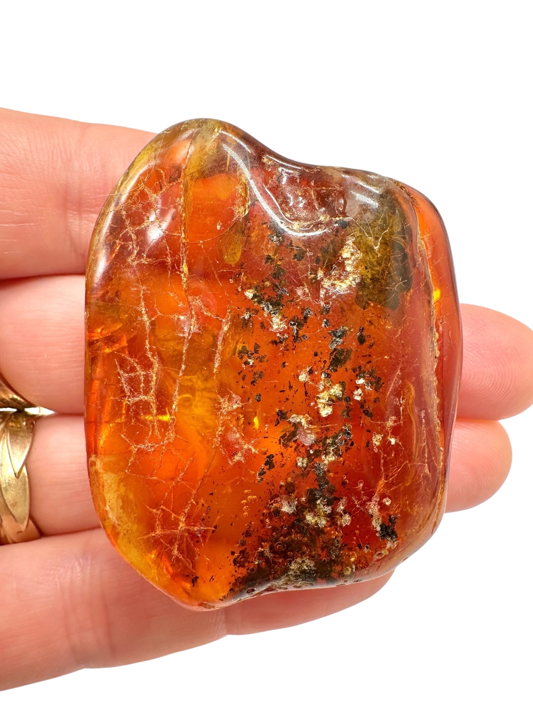 Insects in amber – Lithuania – 16,1g - IJ172